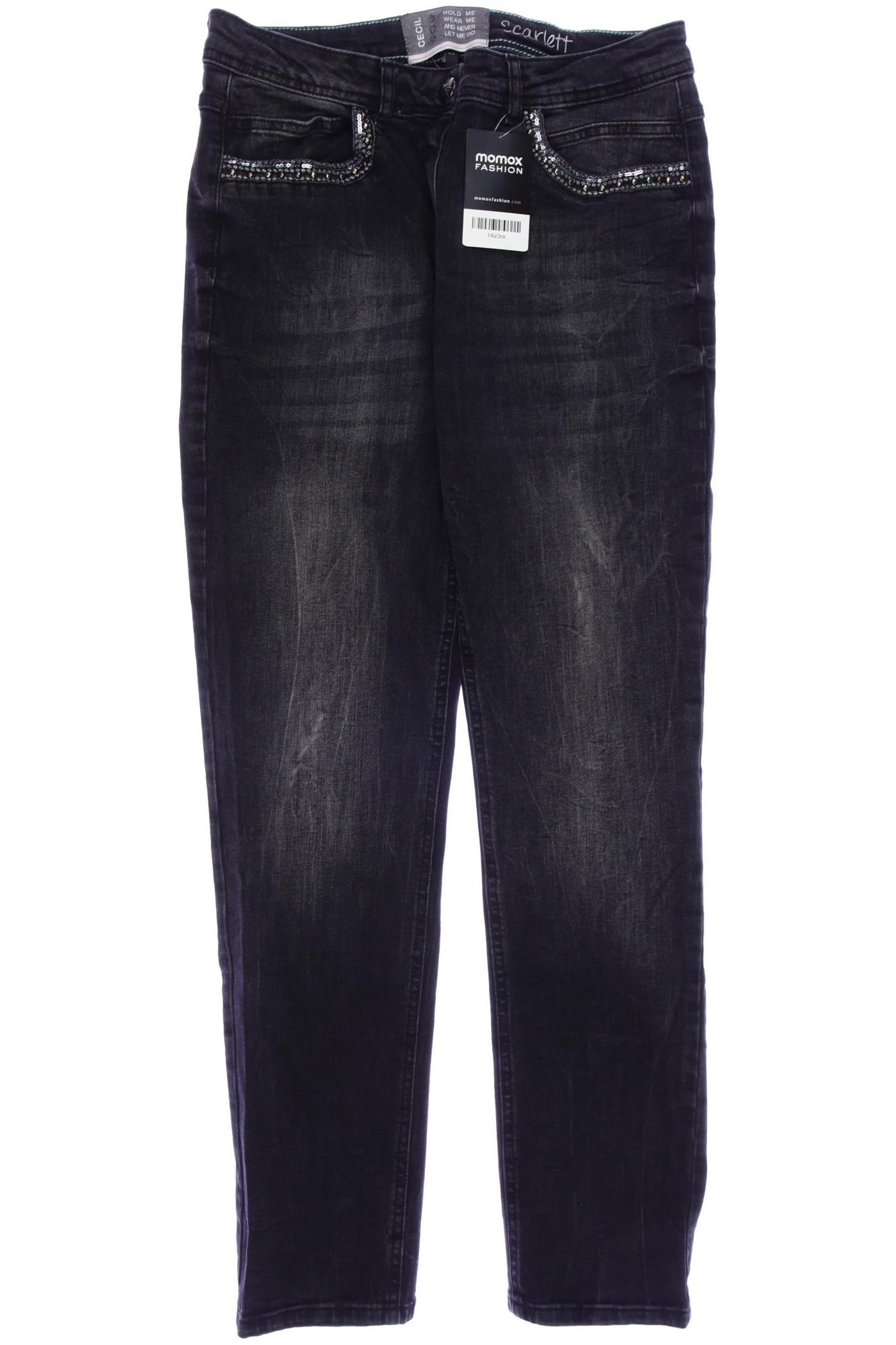 

Cecil Damen Jeans, schwarz, Gr. 29