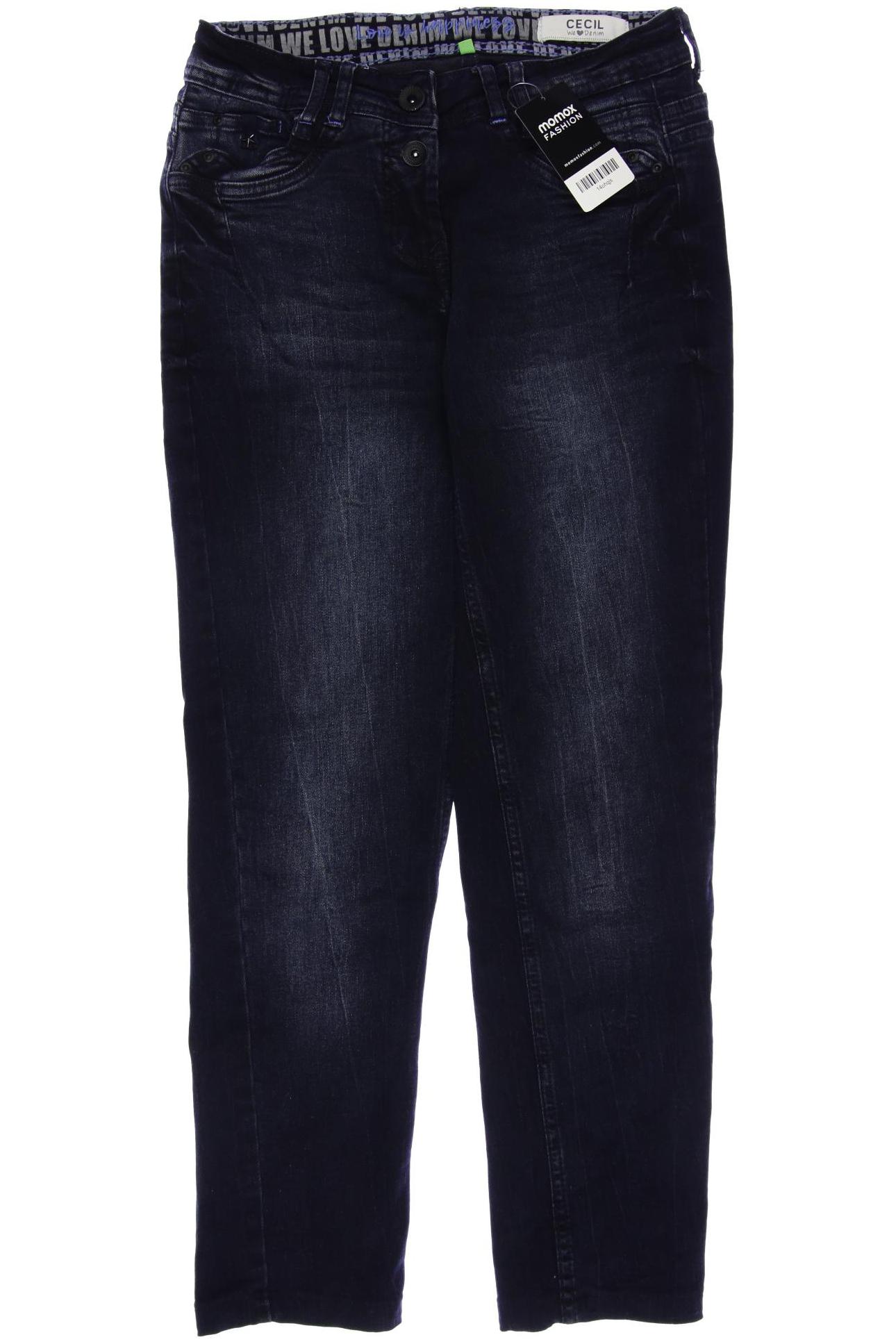 

Cecil Damen Jeans, marineblau, Gr. 25