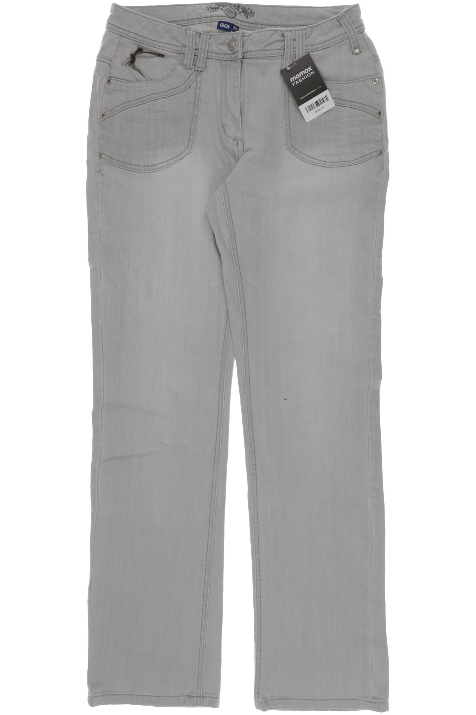 

Cecil Damen Jeans, grau, Gr. 30
