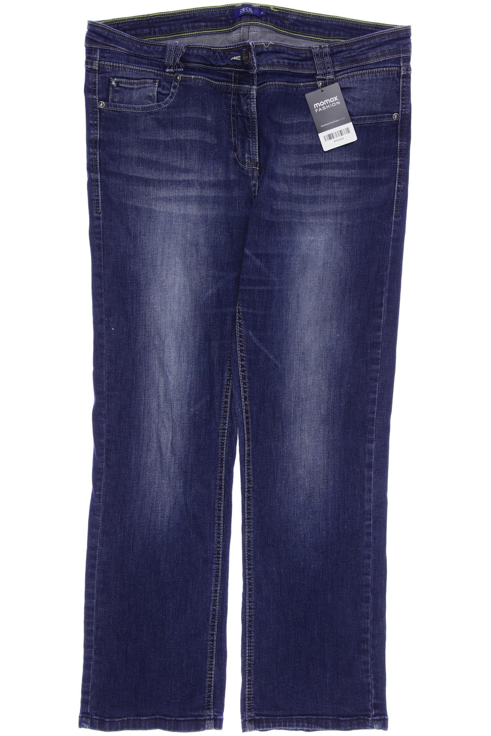 

CECIL Damen Jeans, marineblau