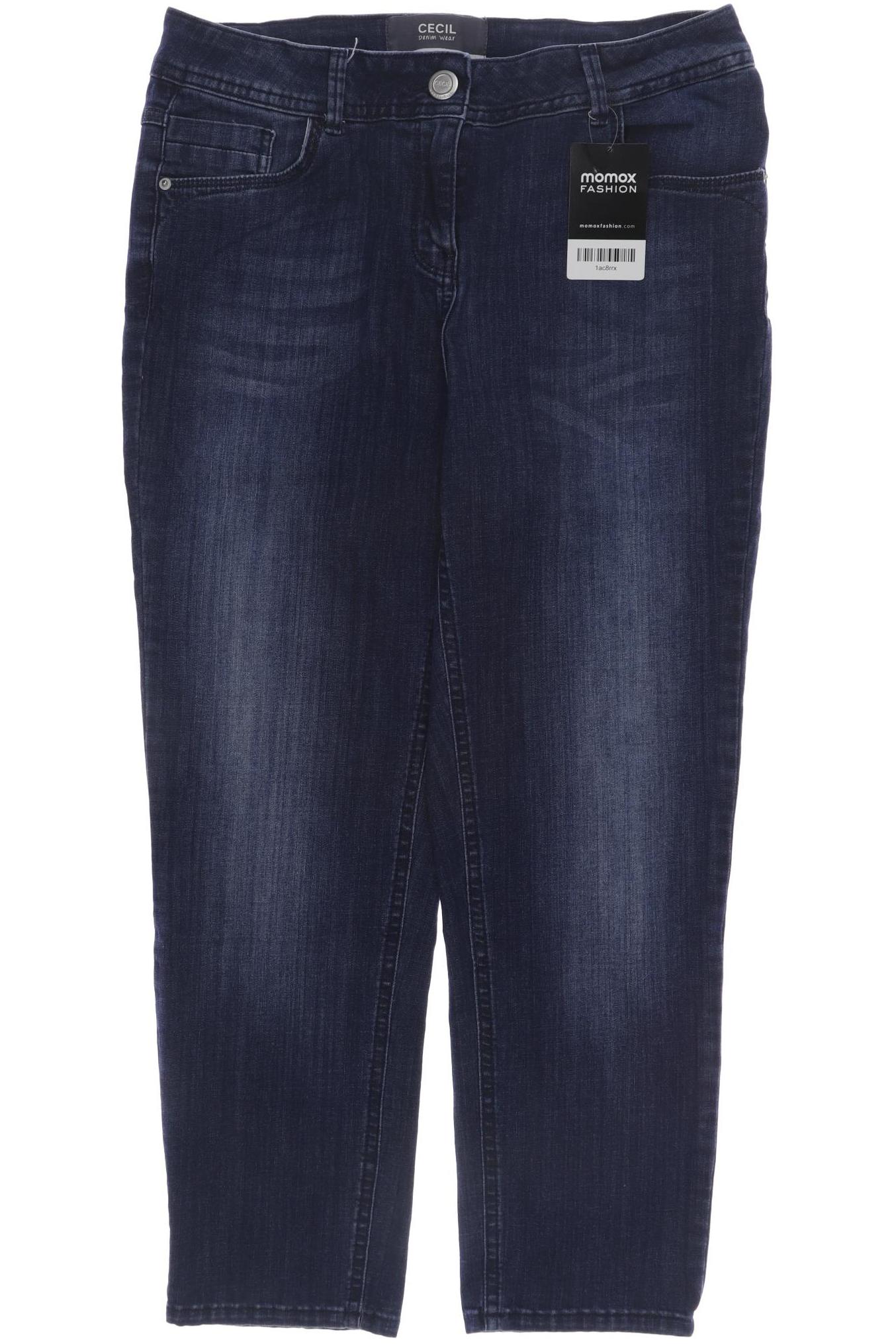 

CECIL Damen Jeans, marineblau