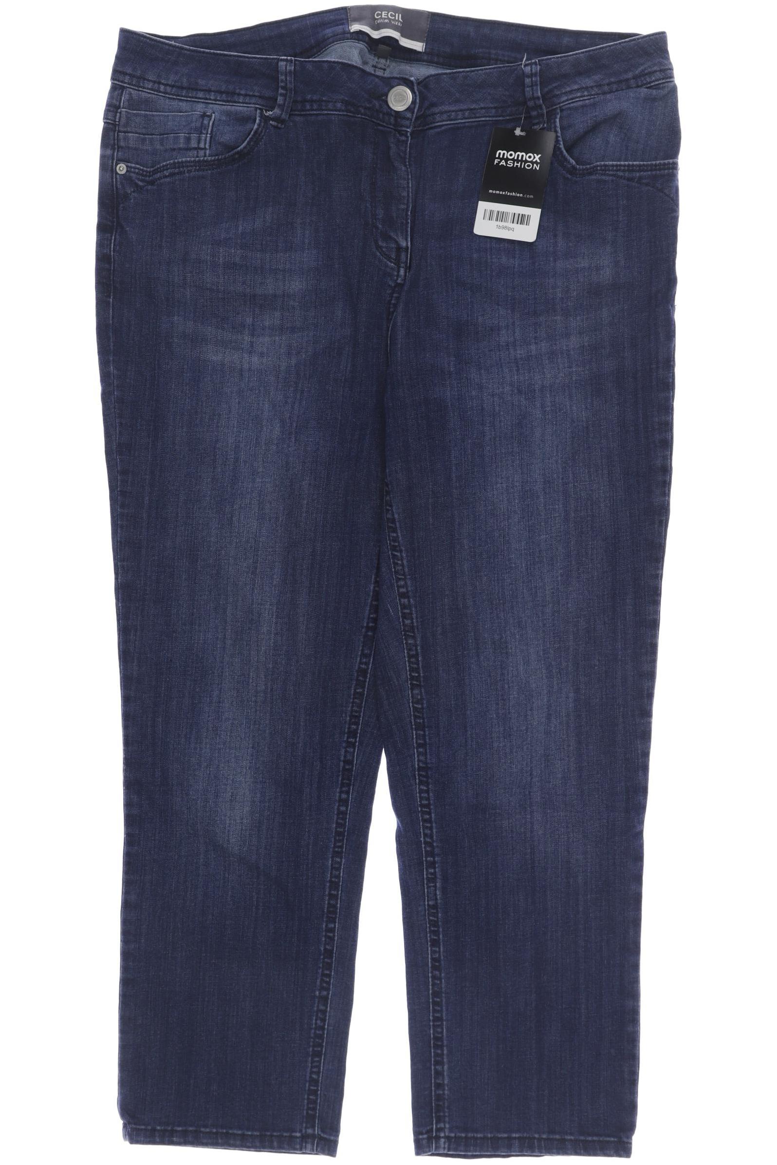 

CECIL Damen Jeans, blau
