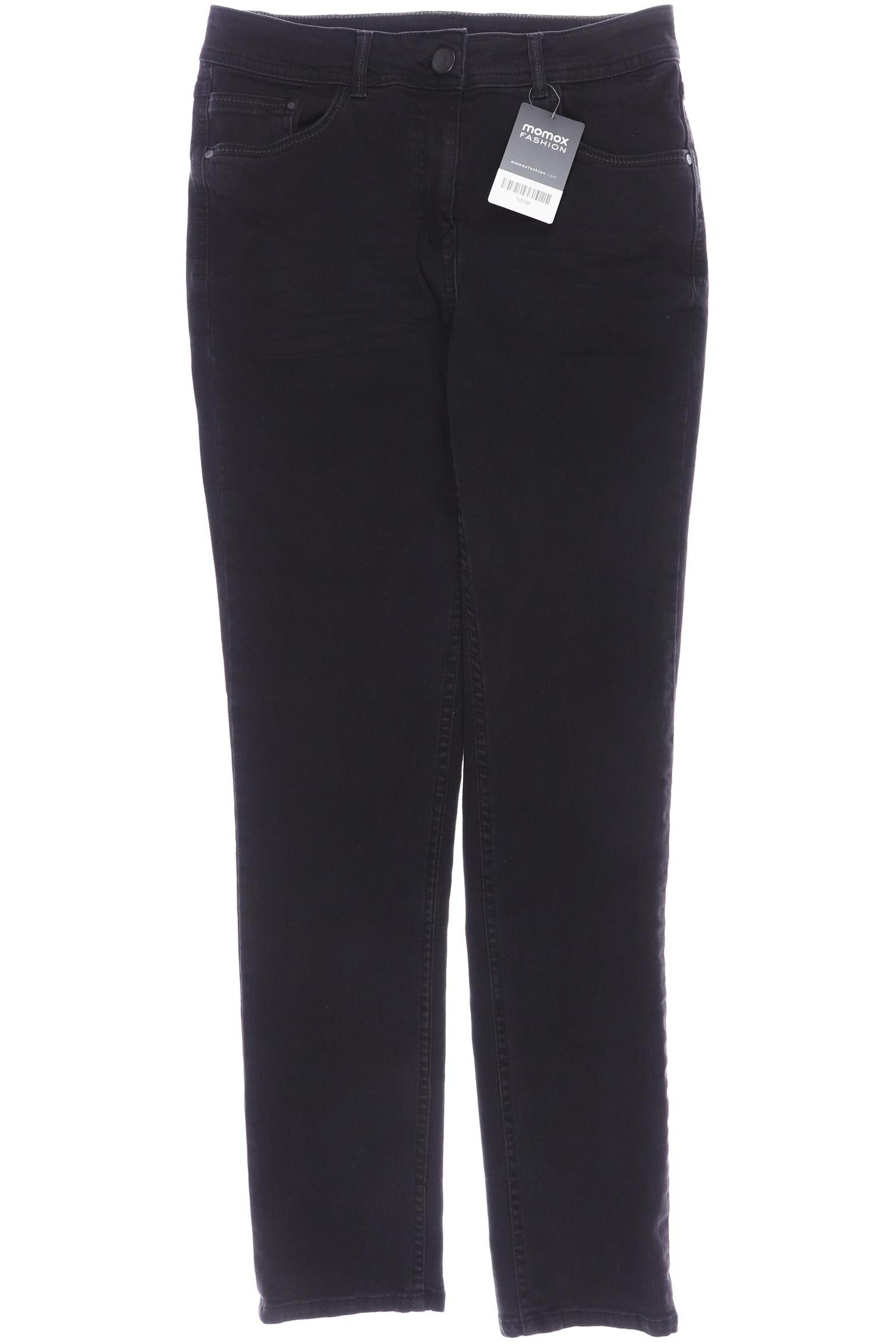 

CECIL Damen Jeans, schwarz