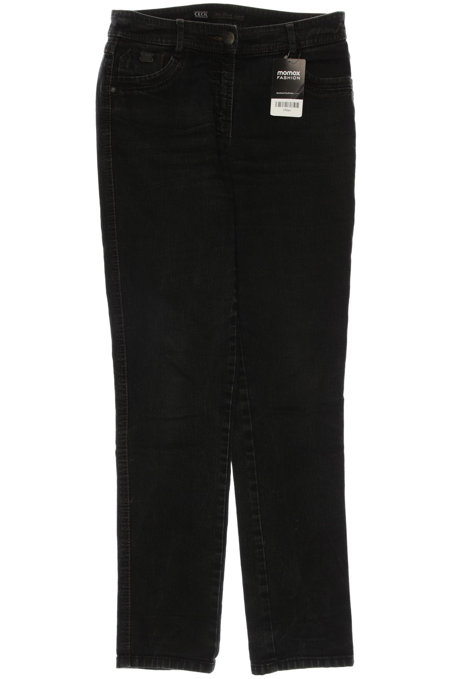 

CECIL Damen Jeans, grau
