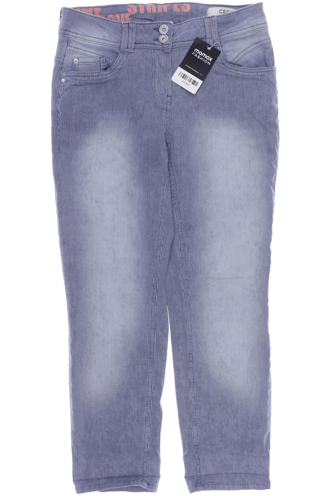 

CECIL Damen Jeans, hellblau