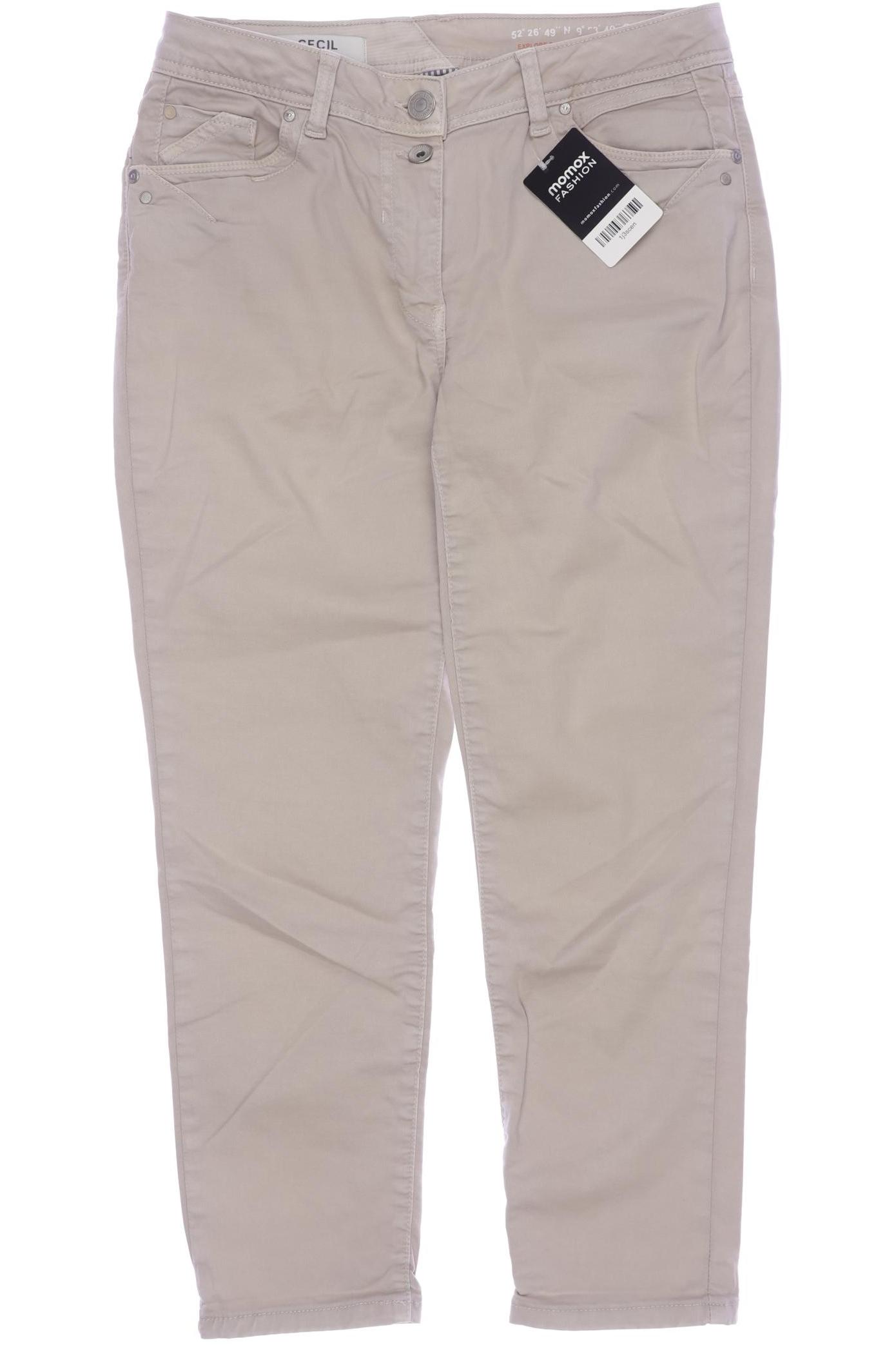 

Cecil Damen Jeans, beige, Gr. 28