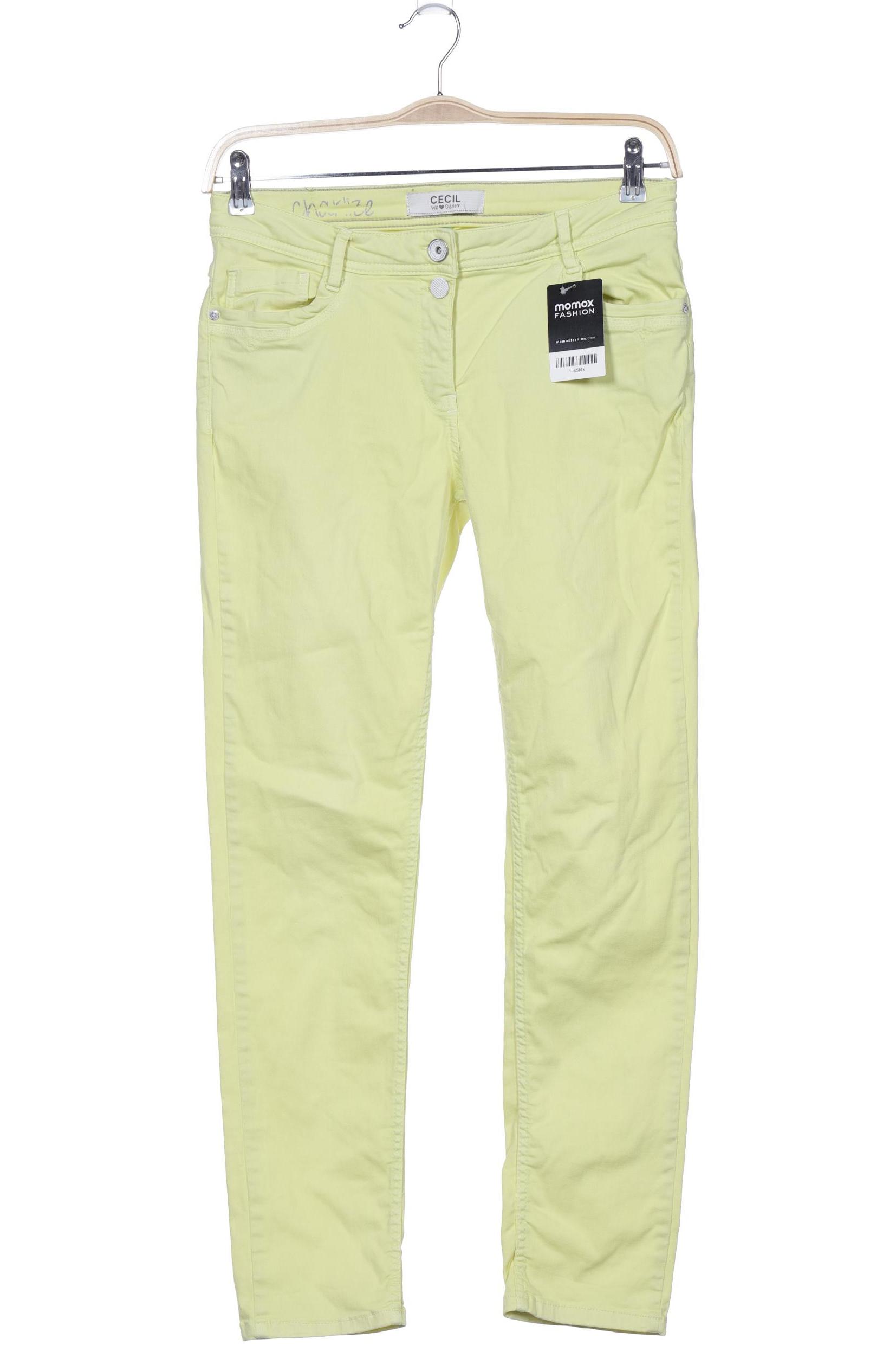 

Cecil Damen Jeans, gelb, Gr. 30