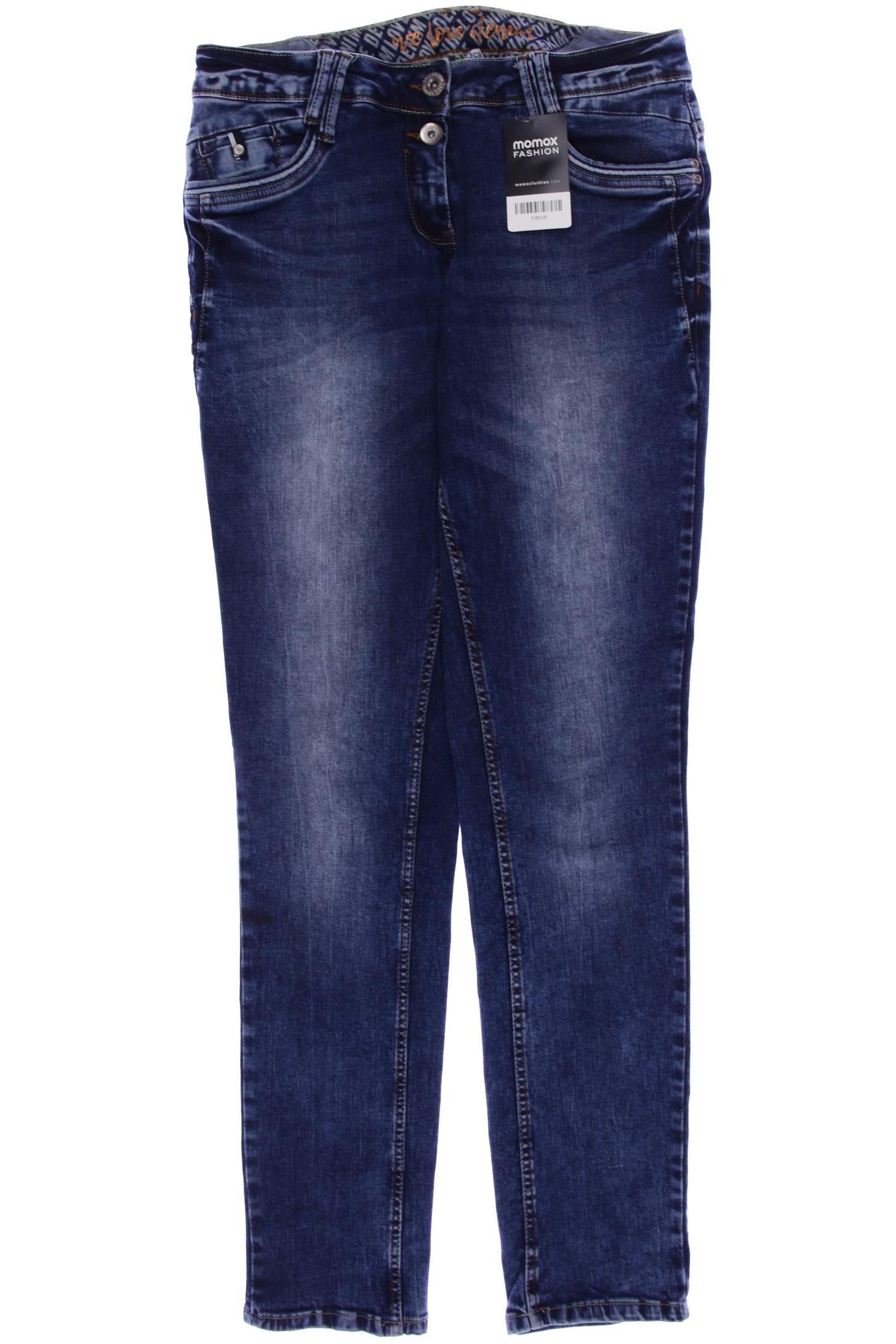 

CECIL Damen Jeans, marineblau