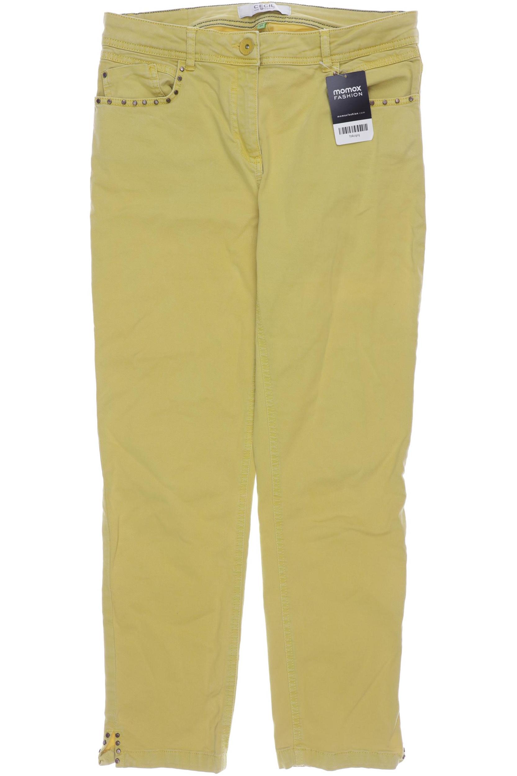 

Cecil Damen Jeans, gelb, Gr. 30