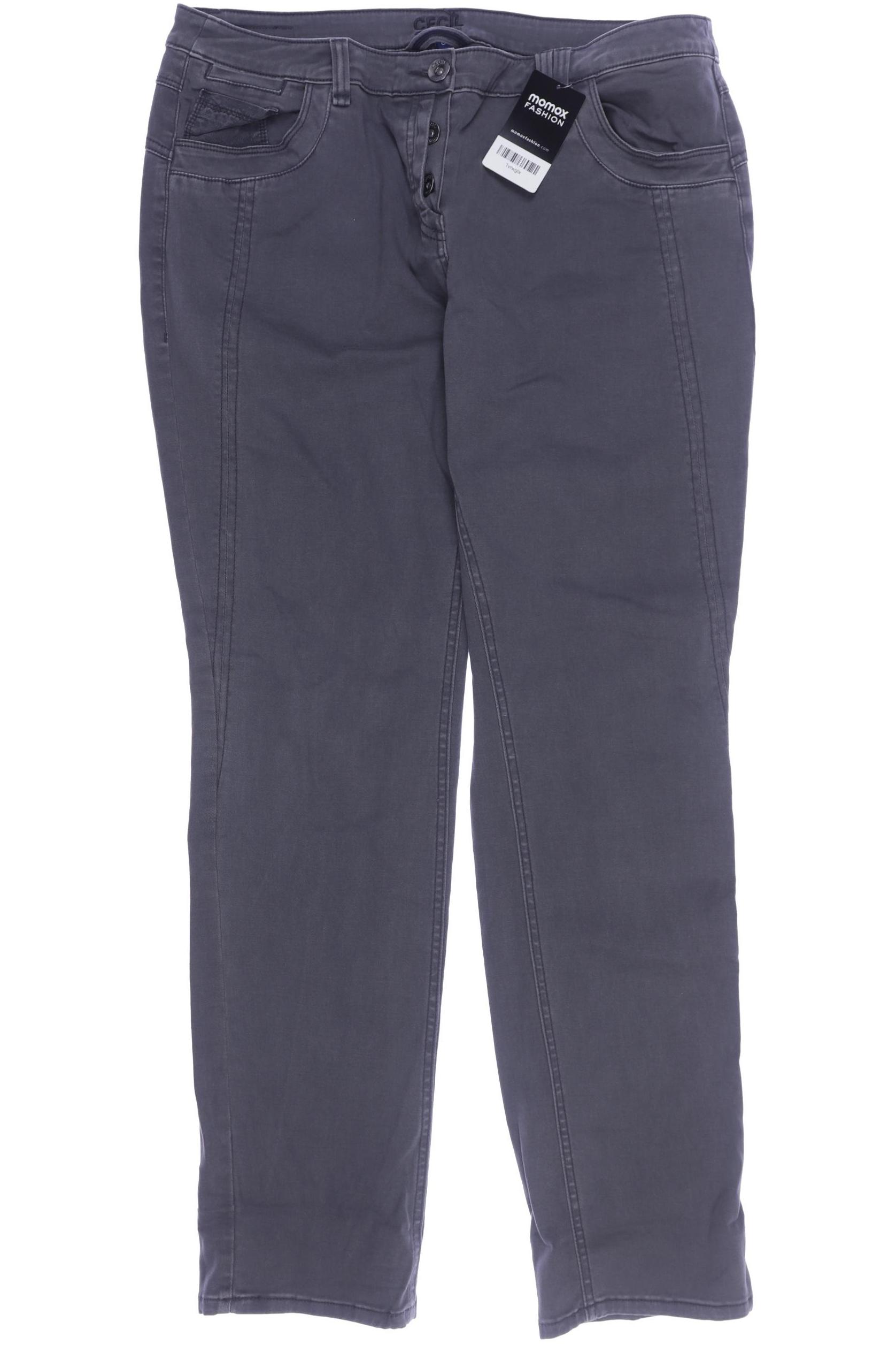 

CECIL Damen Jeans, grau