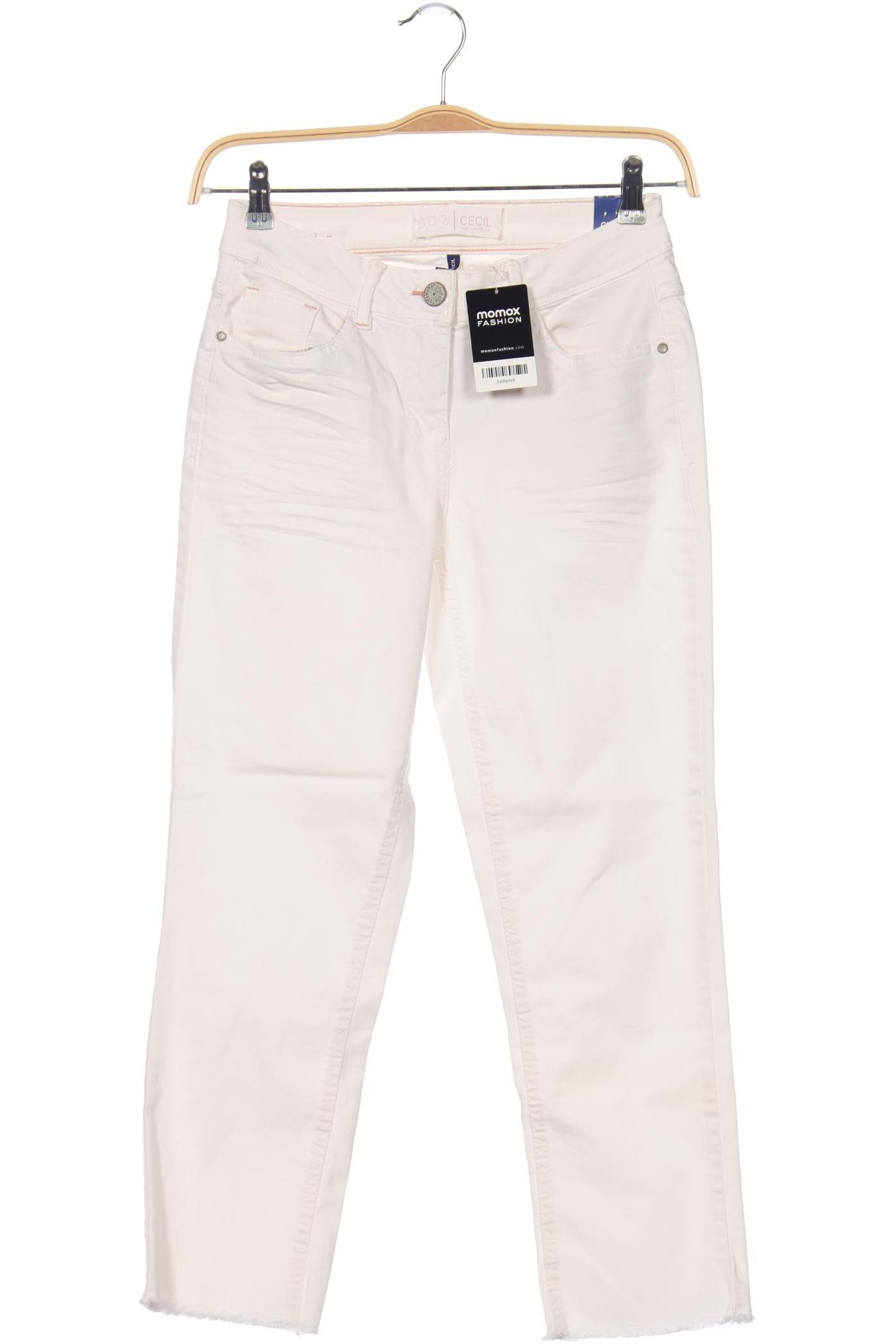 

Cecil Damen Jeans, weiß, Gr. 28