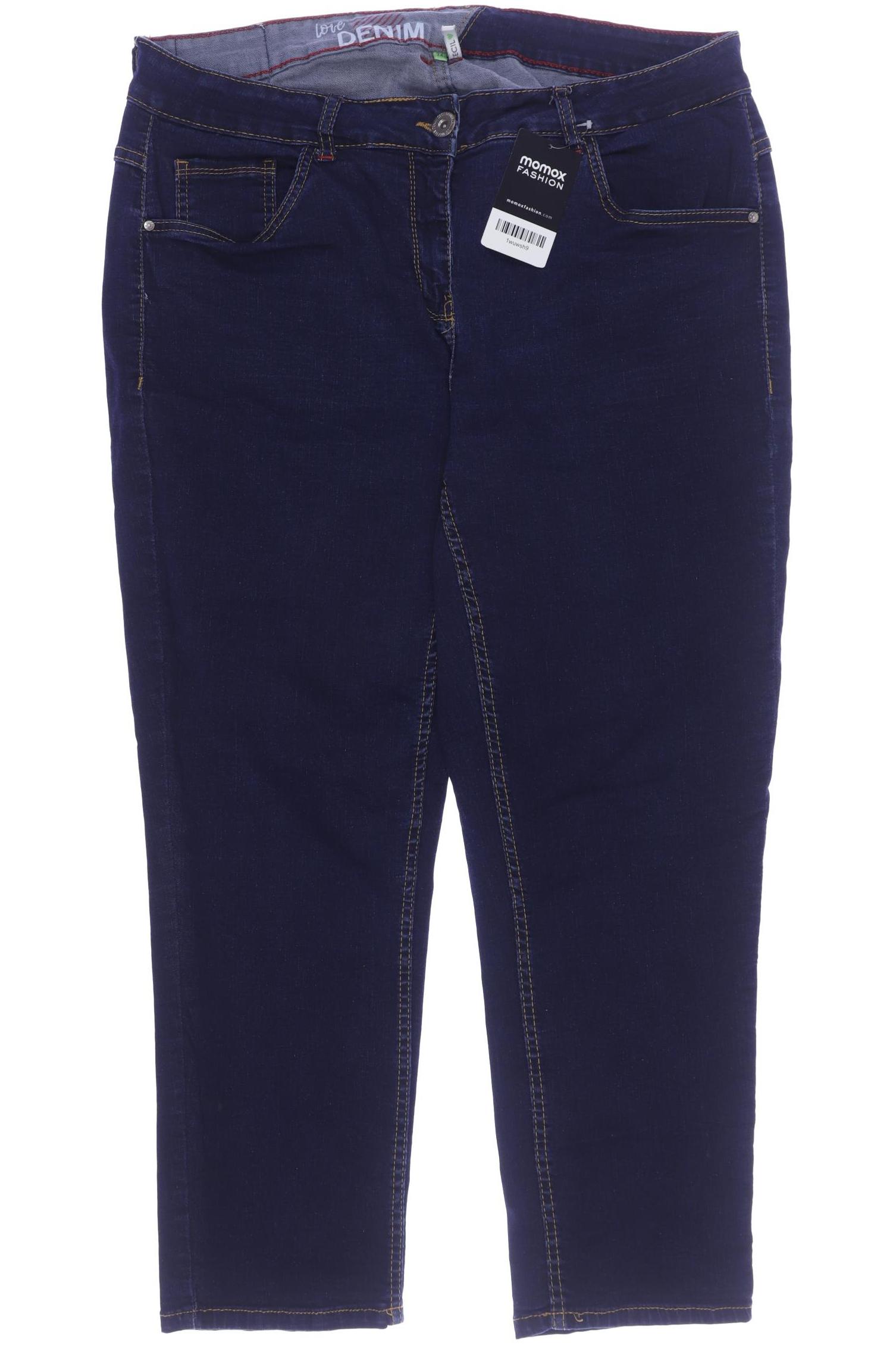 

CECIL Damen Jeans, marineblau