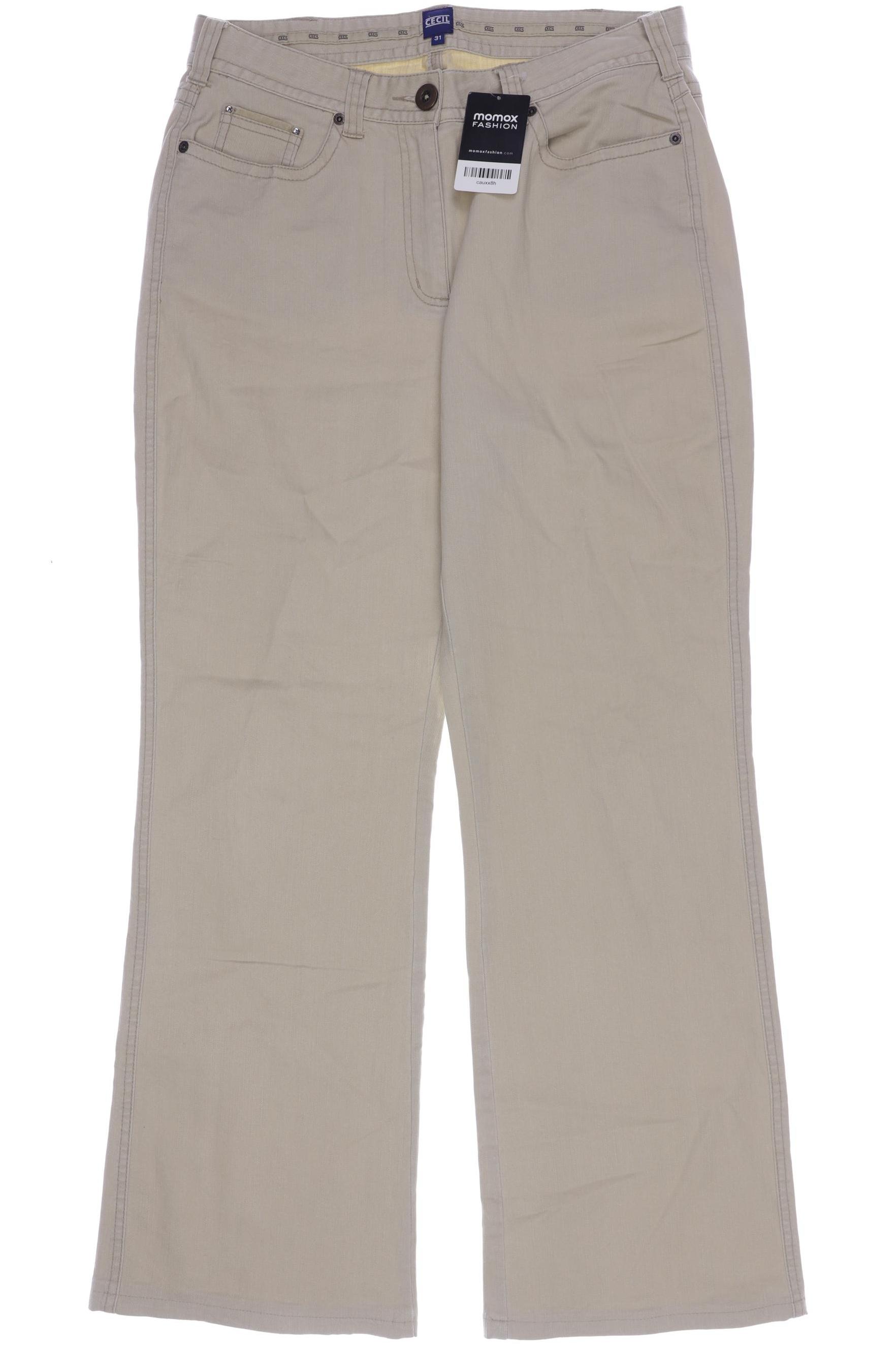 

Cecil Damen Jeans, beige, Gr. 31