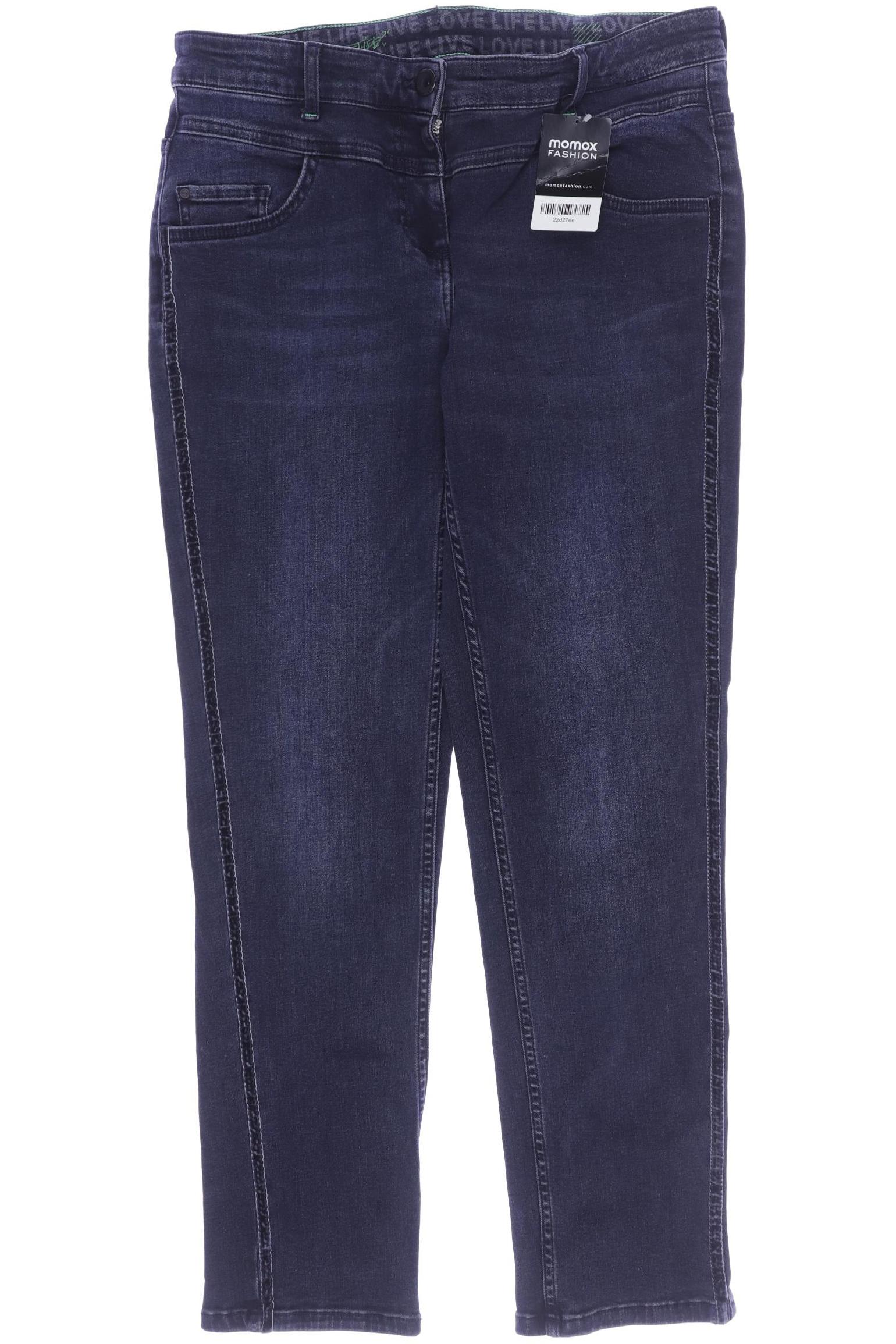 

CECIL Damen Jeans, marineblau