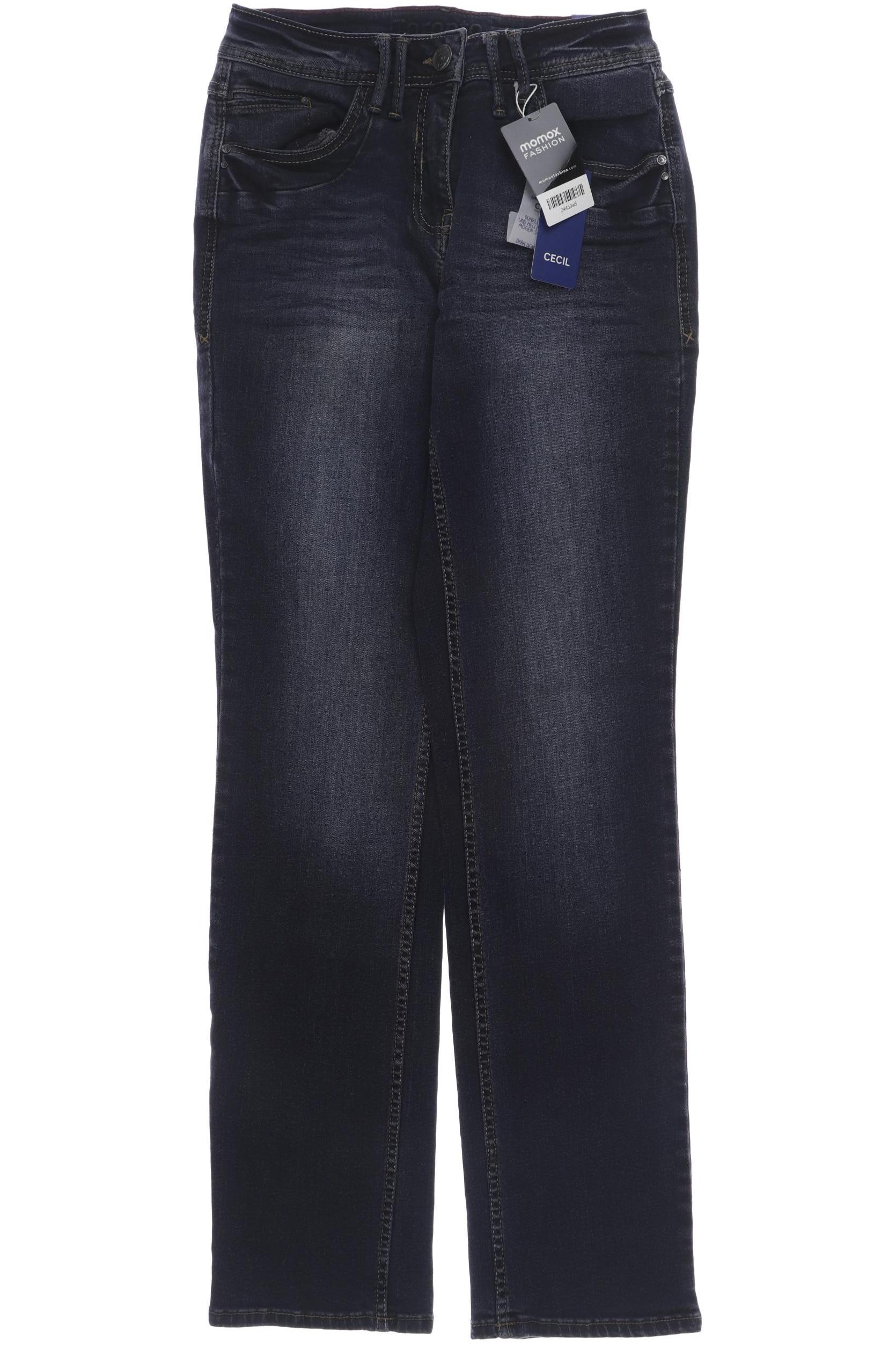 

CECIL Damen Jeans, marineblau