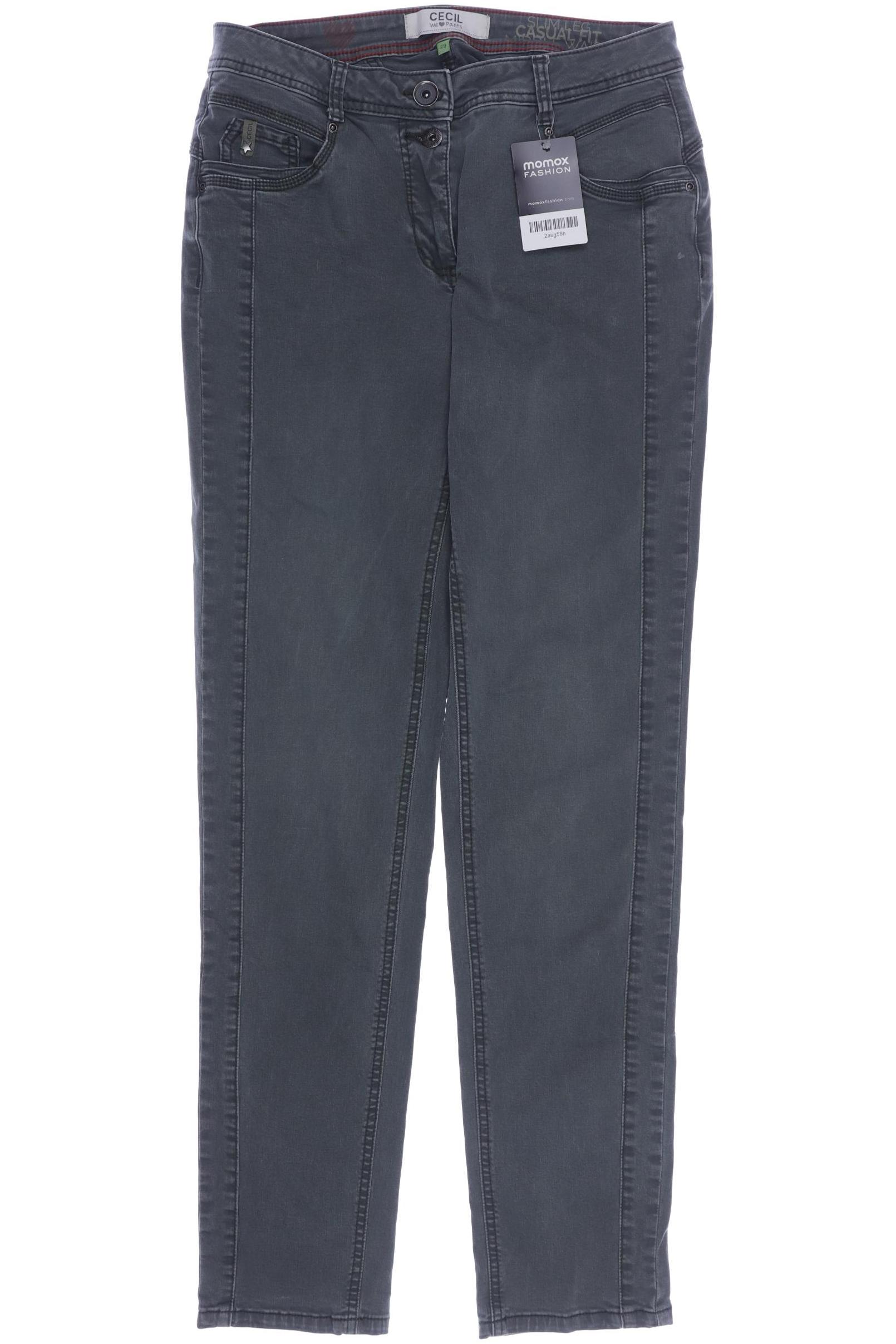 

CECIL Damen Jeans, grün