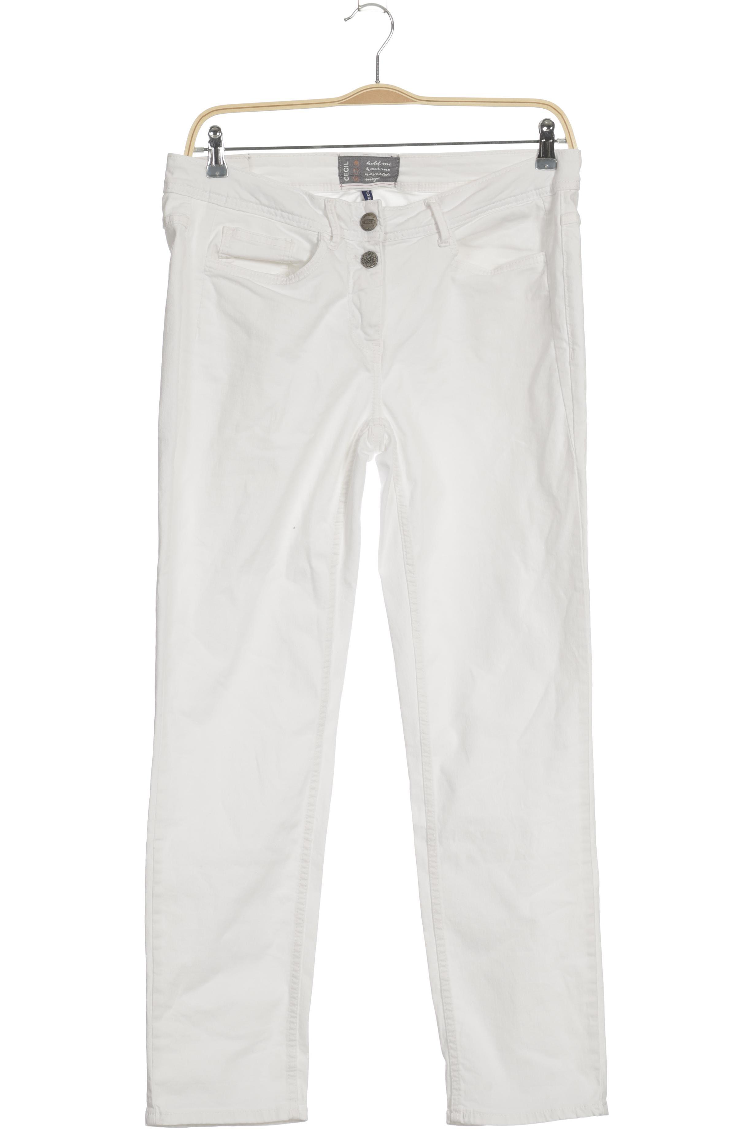 

Cecil Damen Jeans, weiß, Gr. 34