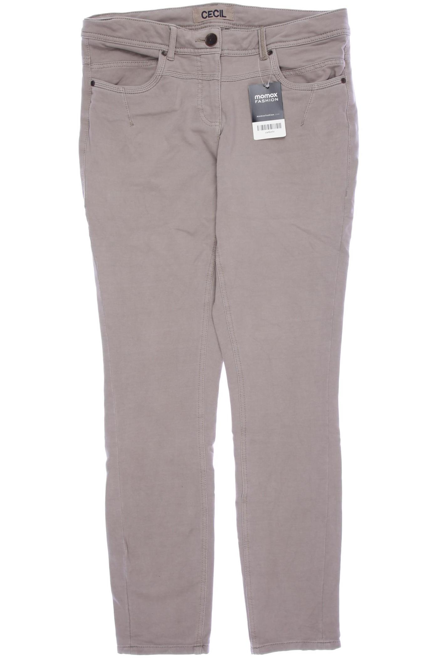 

Cecil Damen Jeans, beige, Gr. 30
