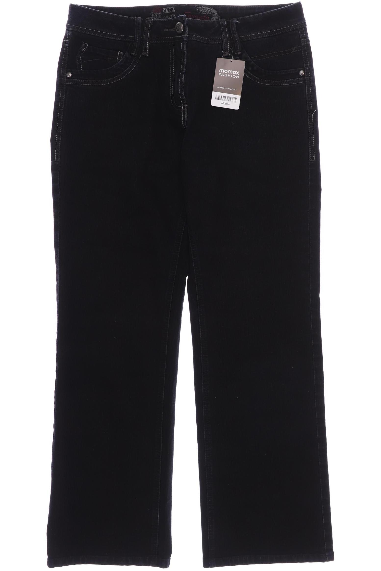 

Cecil Damen Jeans, schwarz, Gr. 32