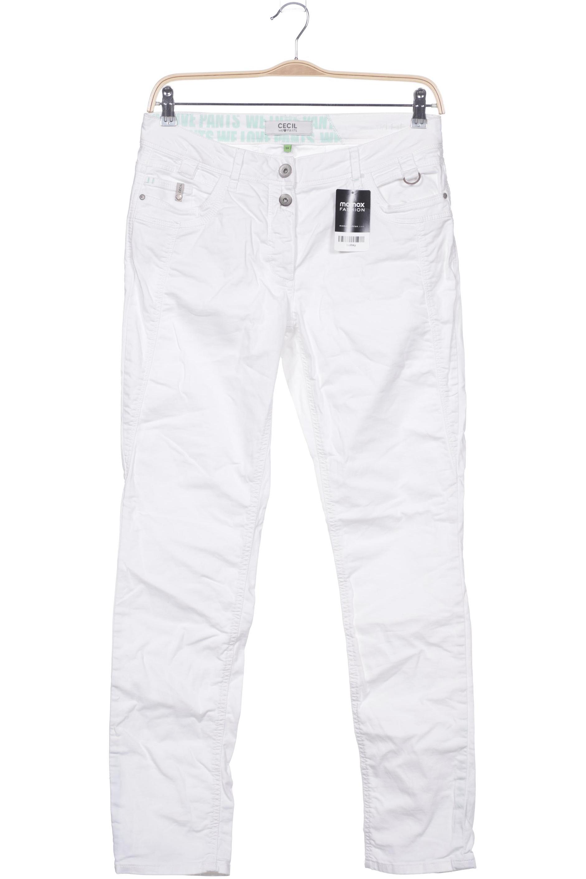

Cecil Damen Jeans, weiß, Gr. 40