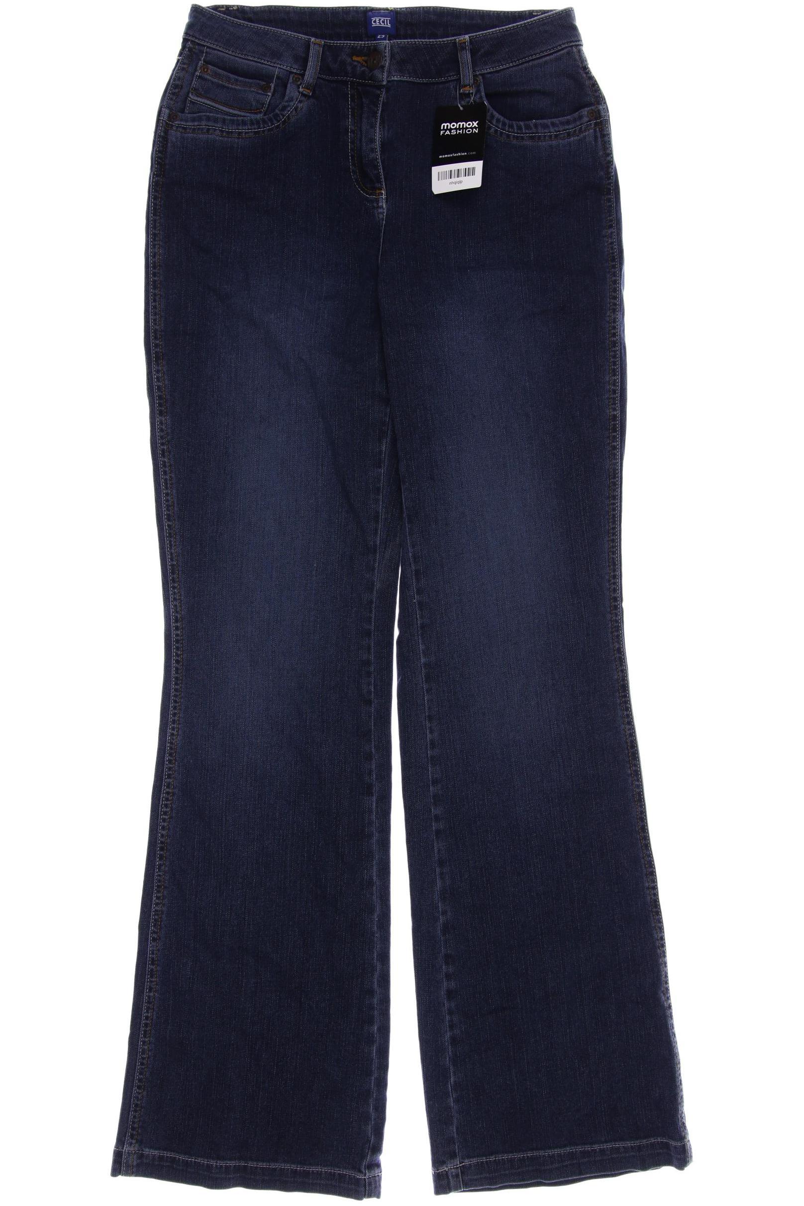 

CECIL Damen Jeans, blau