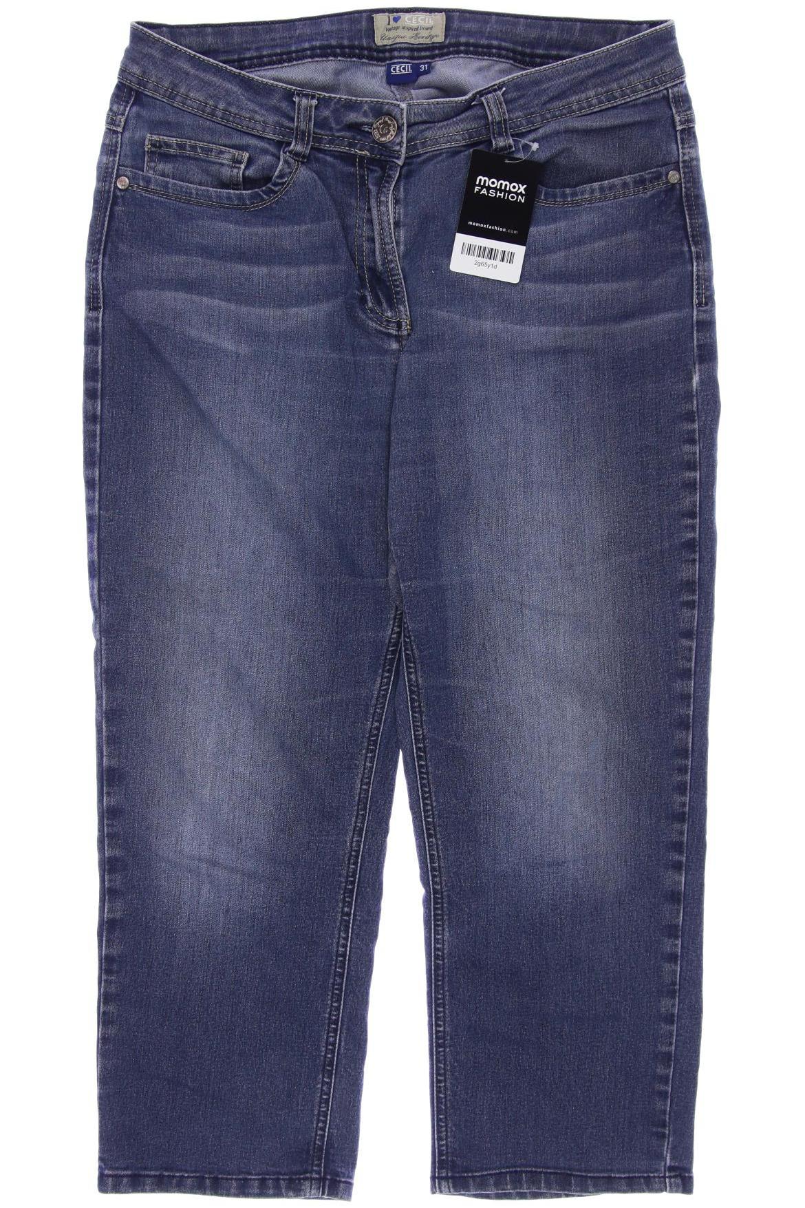 

CECIL Damen Jeans, blau