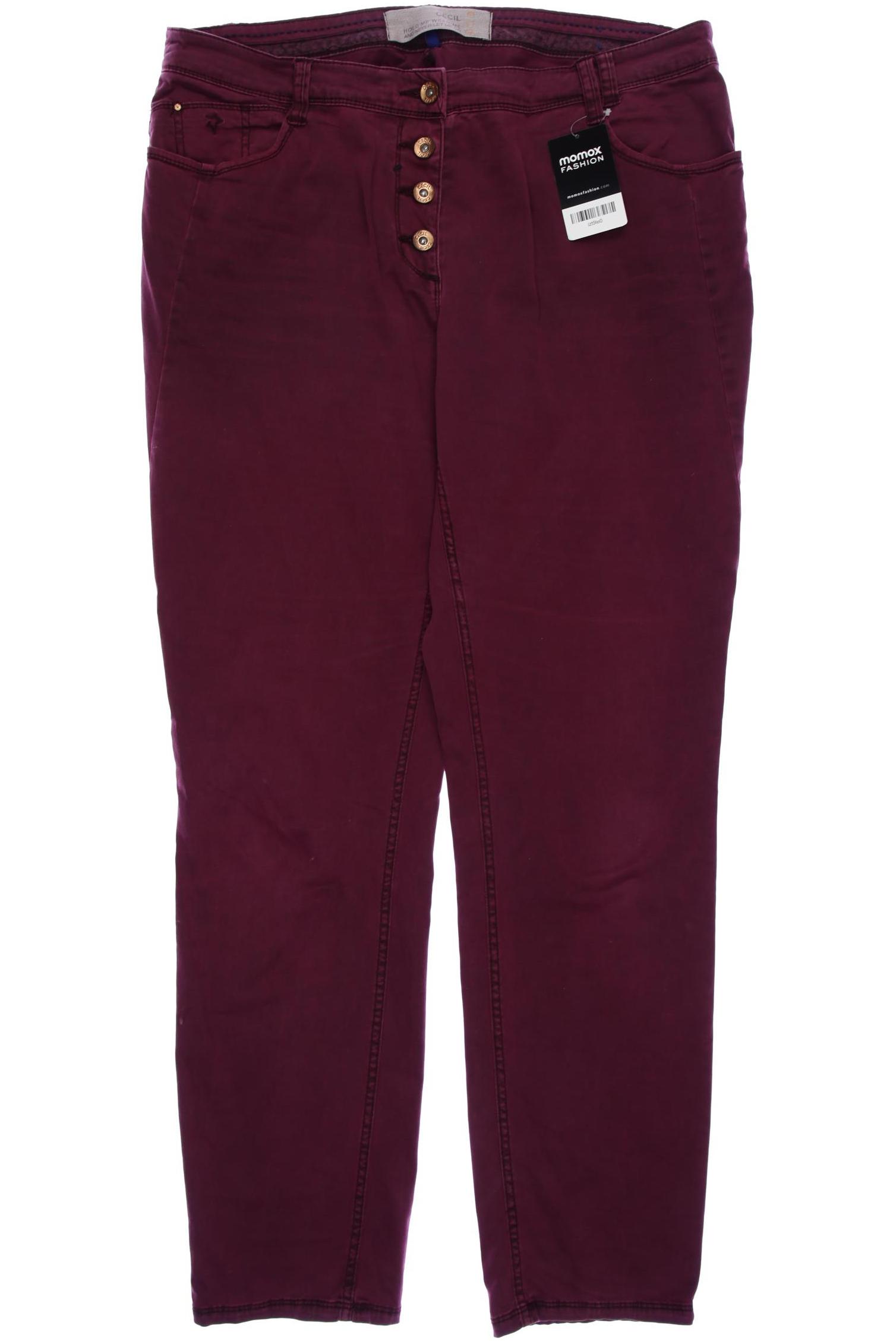 

Cecil Damen Jeans, bordeaux, Gr. 32
