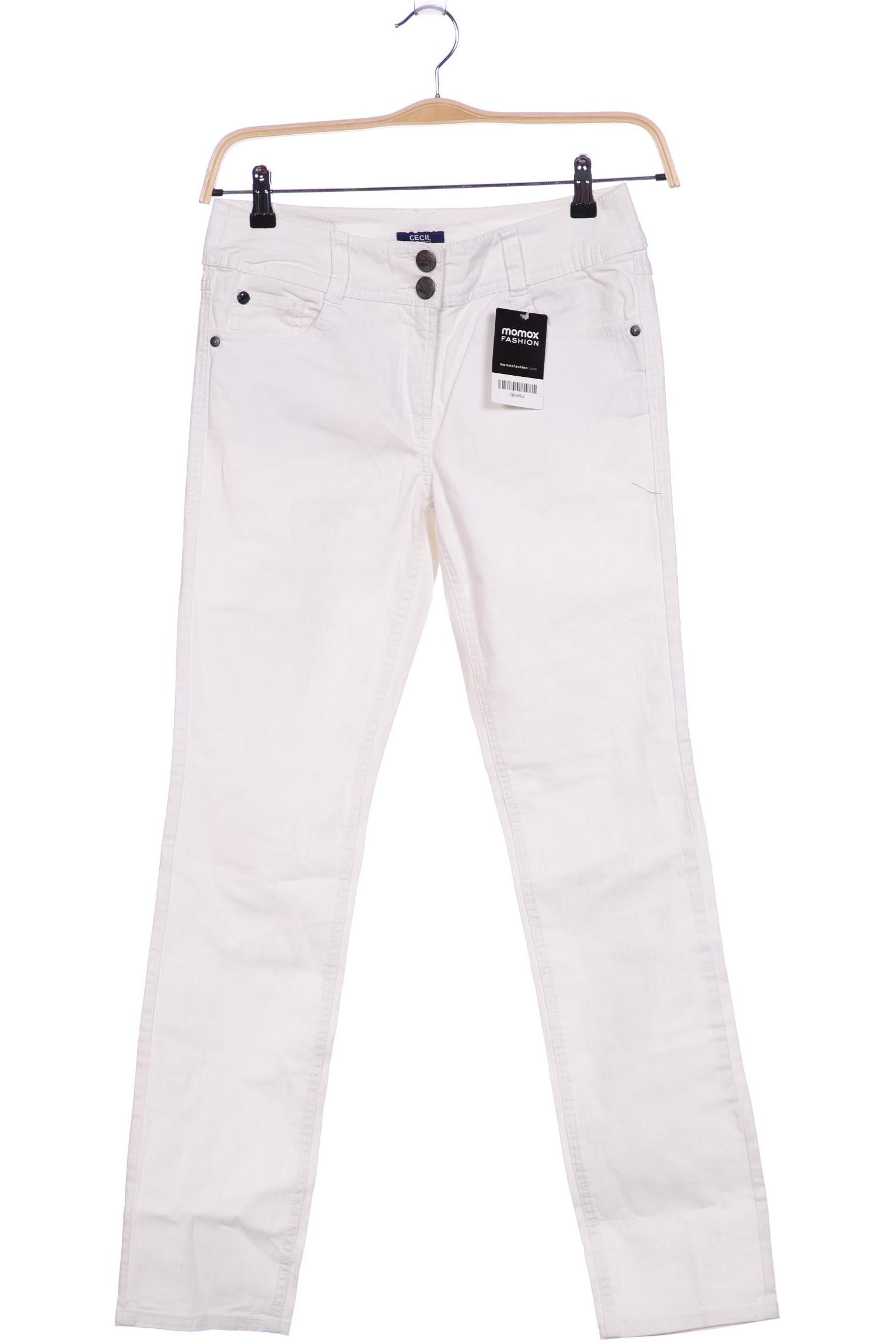 Thumbnail - Cecil Damen Jeans, weiß, Gr. 27