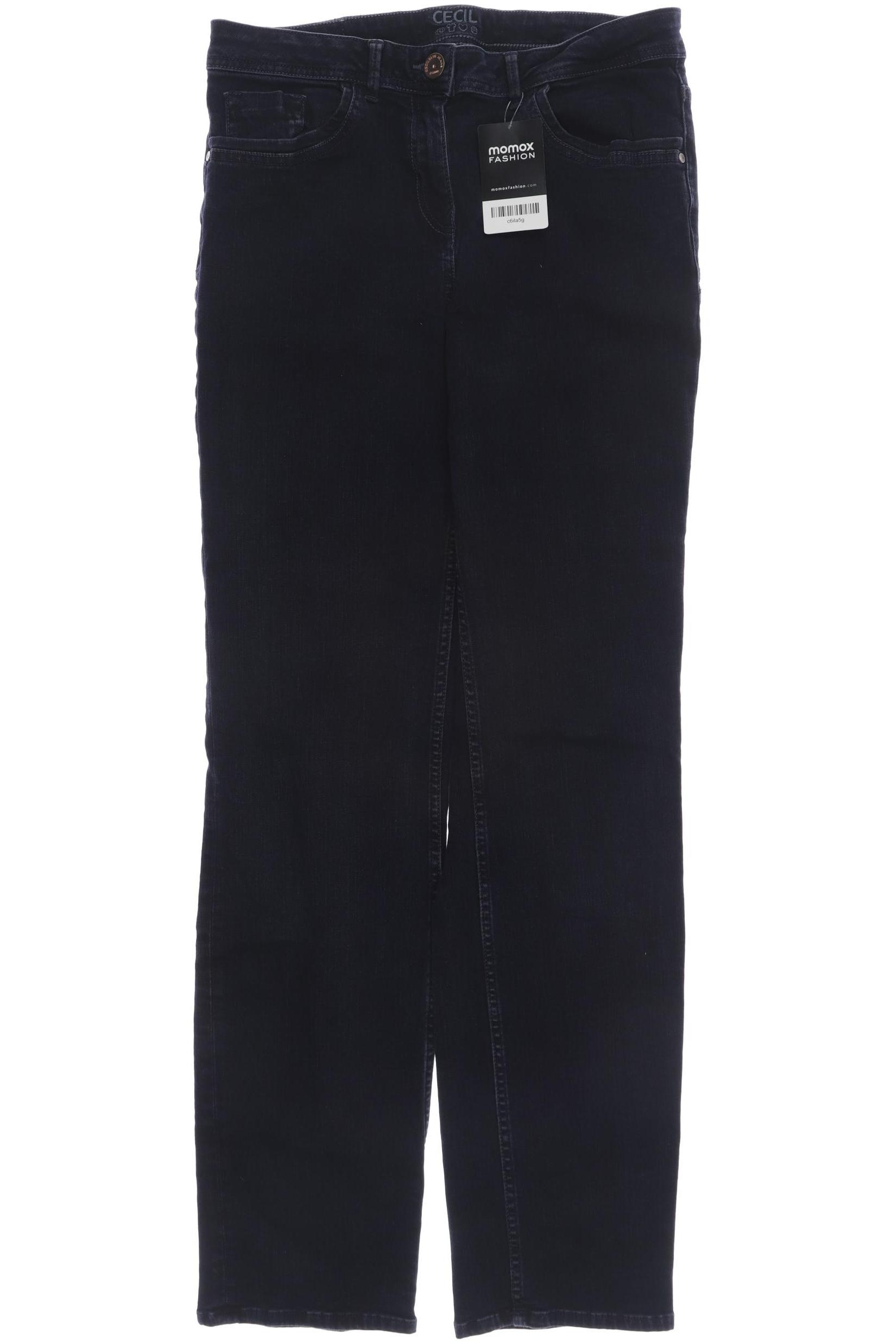 

CECIL Damen Jeans, marineblau