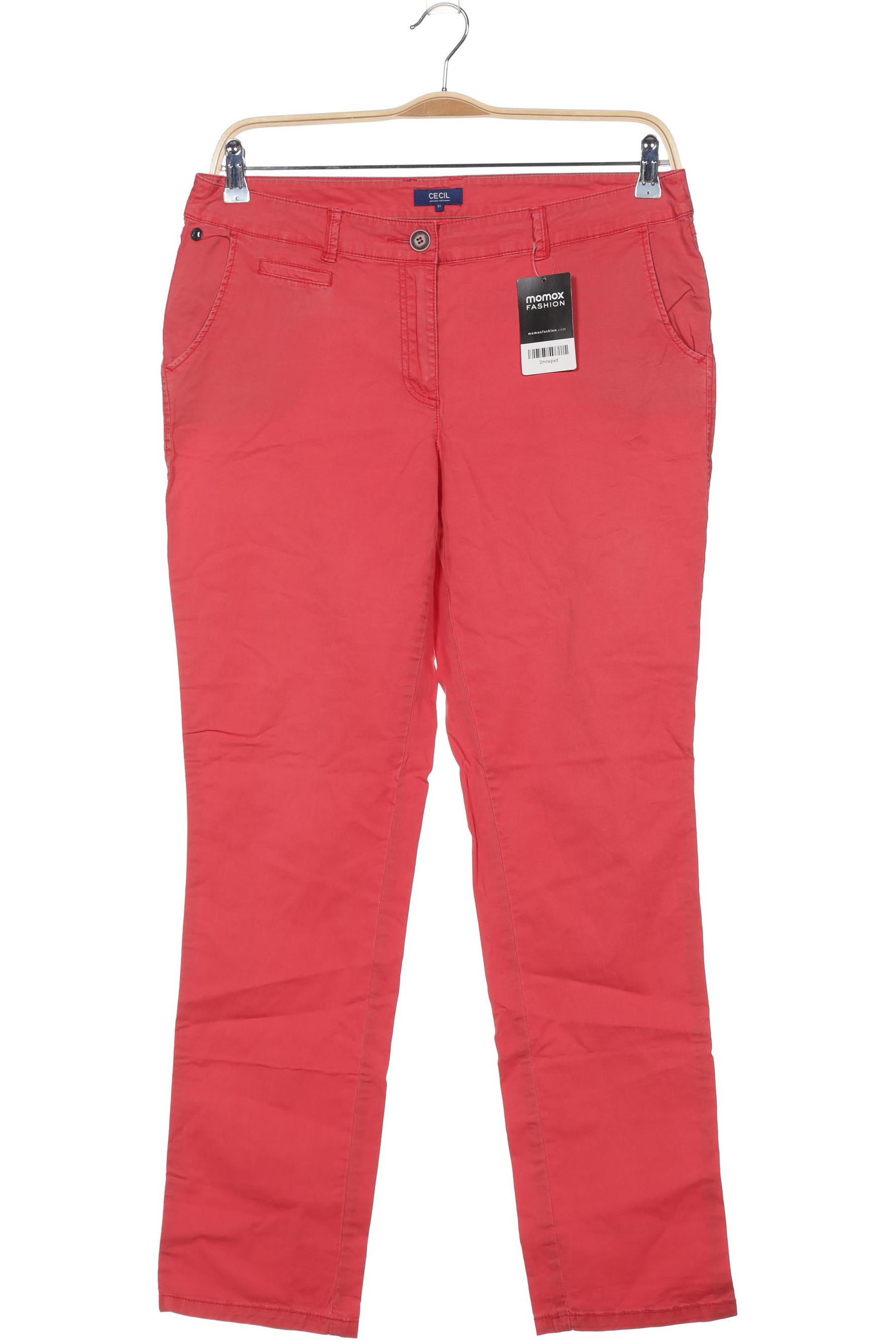 

Cecil Damen Jeans, rot, Gr. 31