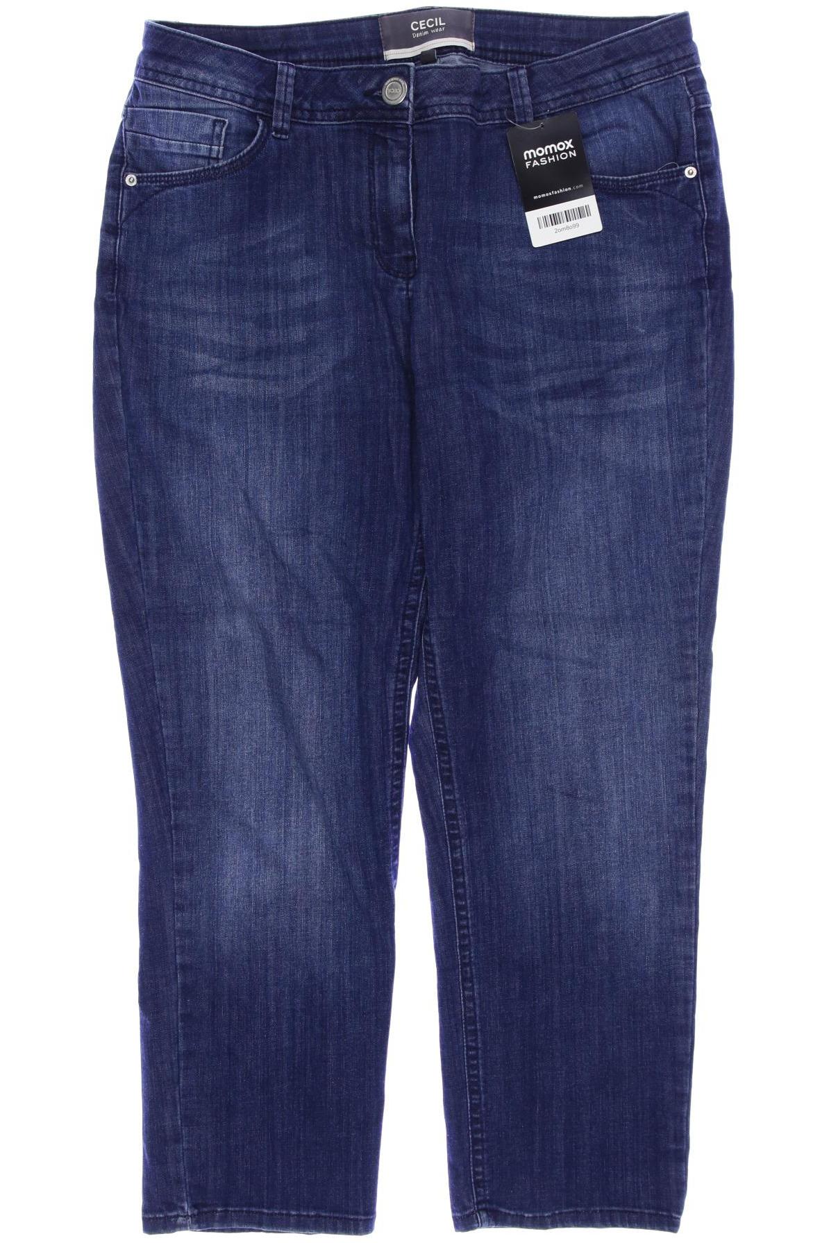 

CECIL Damen Jeans, blau