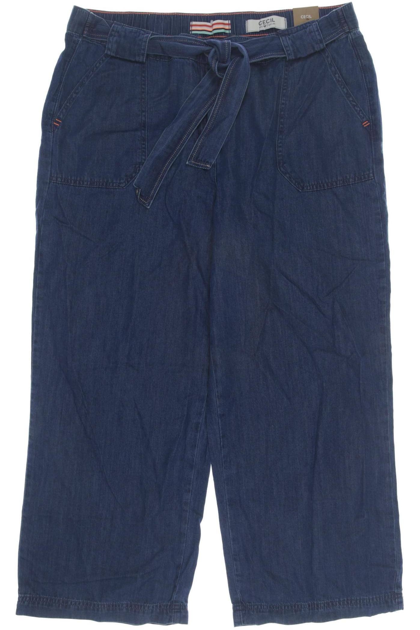 

CECIL Damen Jeans, blau