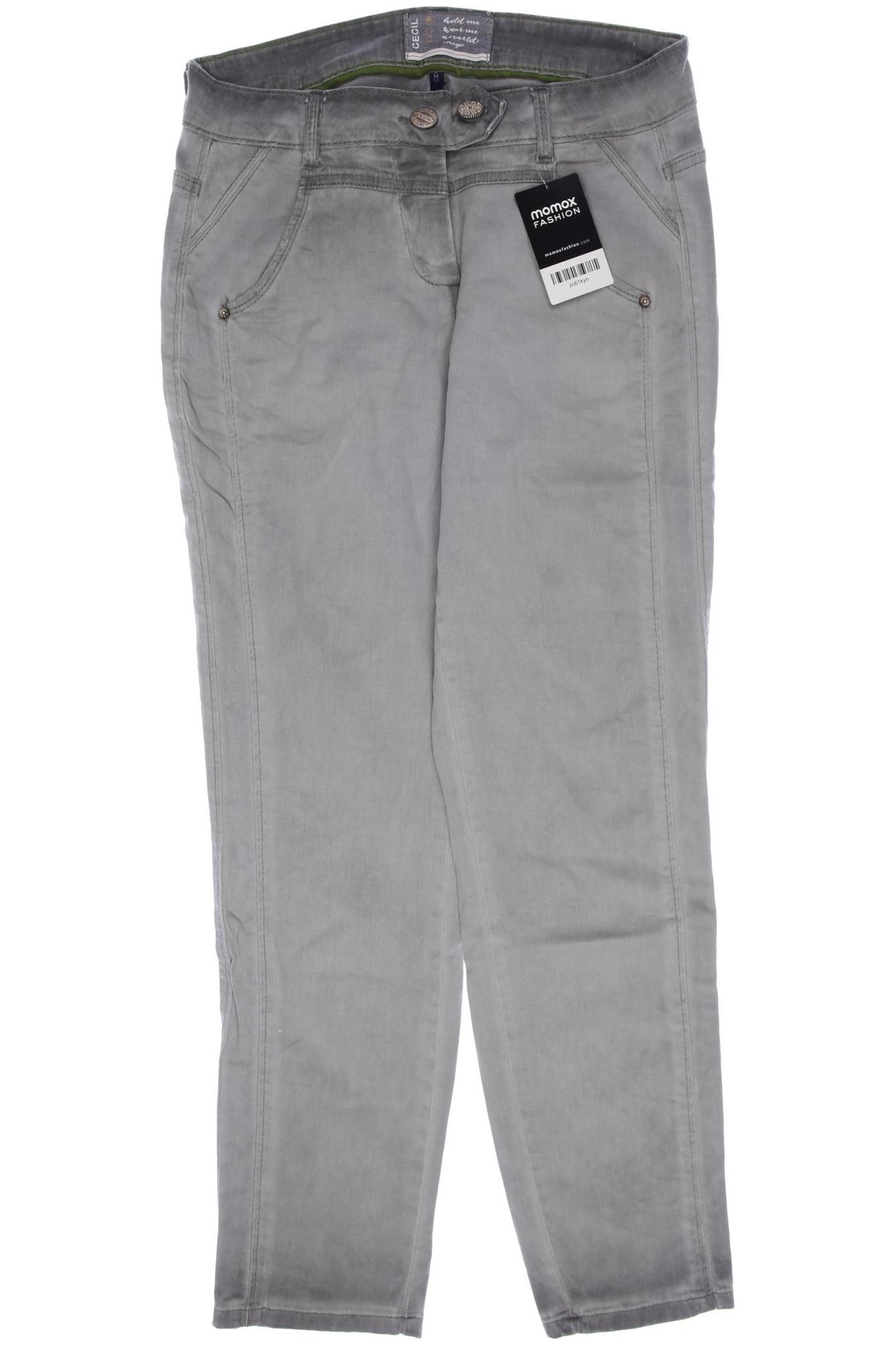 

Cecil Damen Jeans, grün, Gr. 27