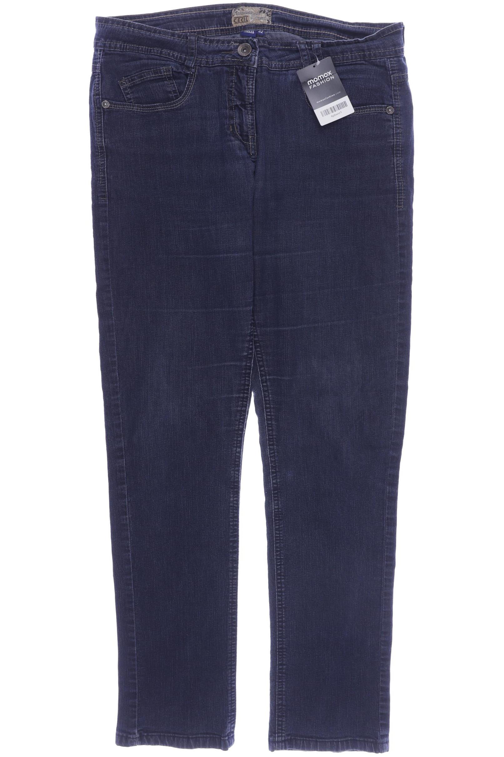 

CECIL Damen Jeans, blau