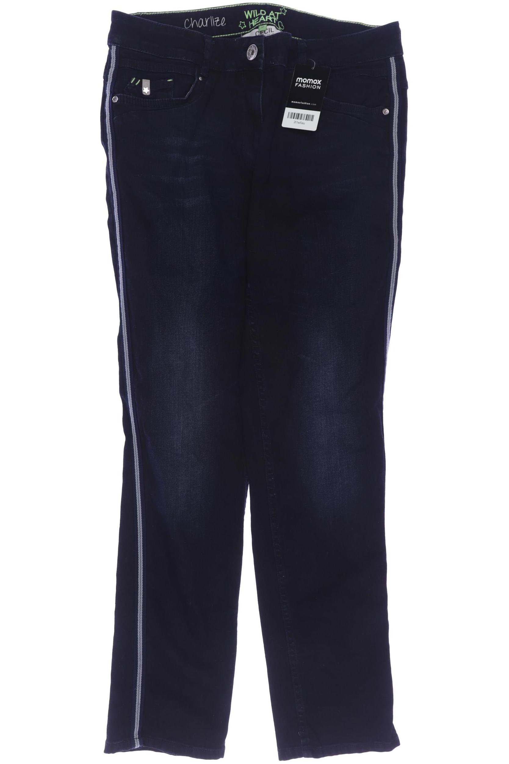 

Cecil Damen Jeans, marineblau, Gr. 32