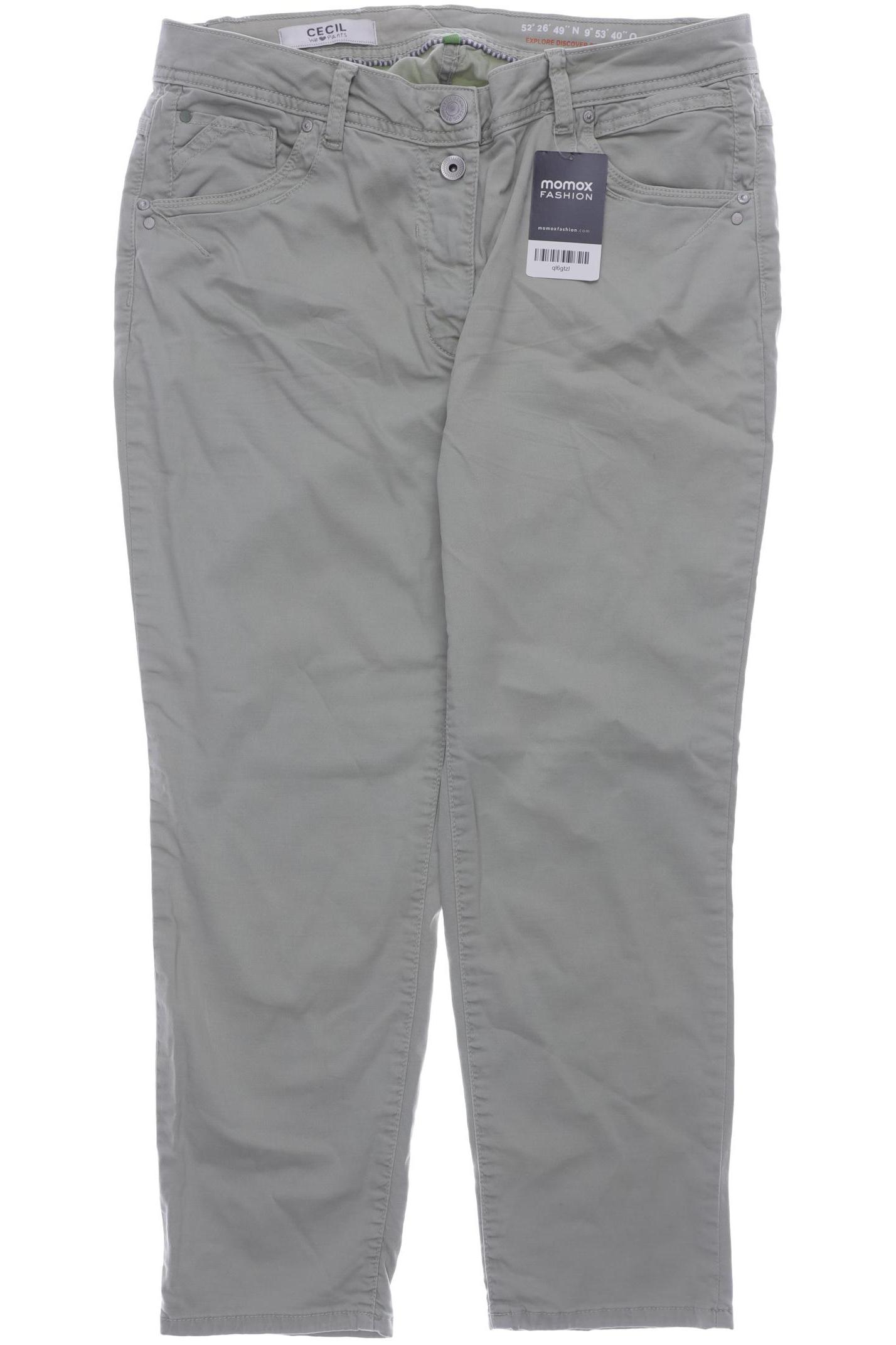 

Cecil Damen Jeans, hellgrün, Gr. 34