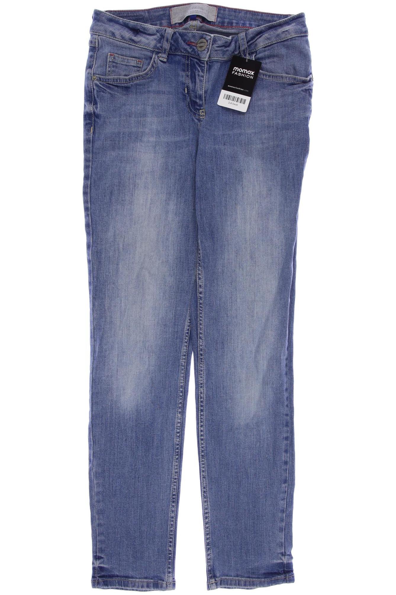 

CECIL Damen Jeans, blau