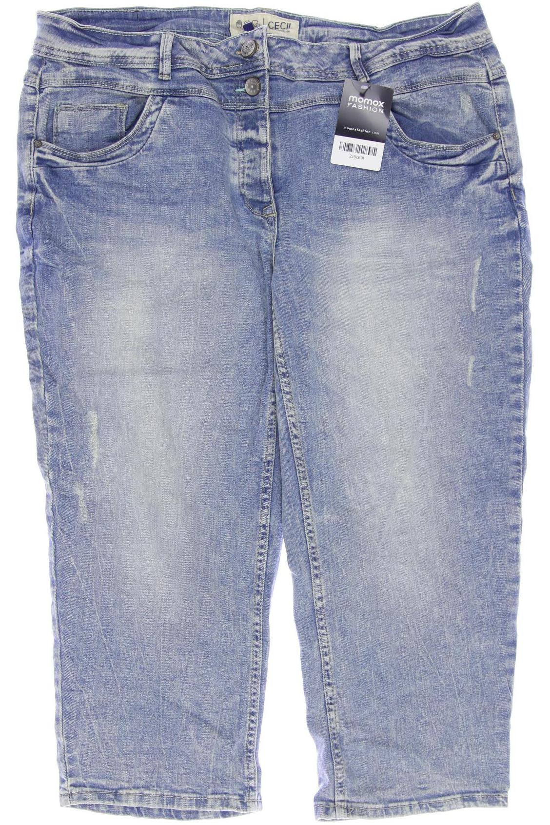 

CECIL Damen Jeans, blau