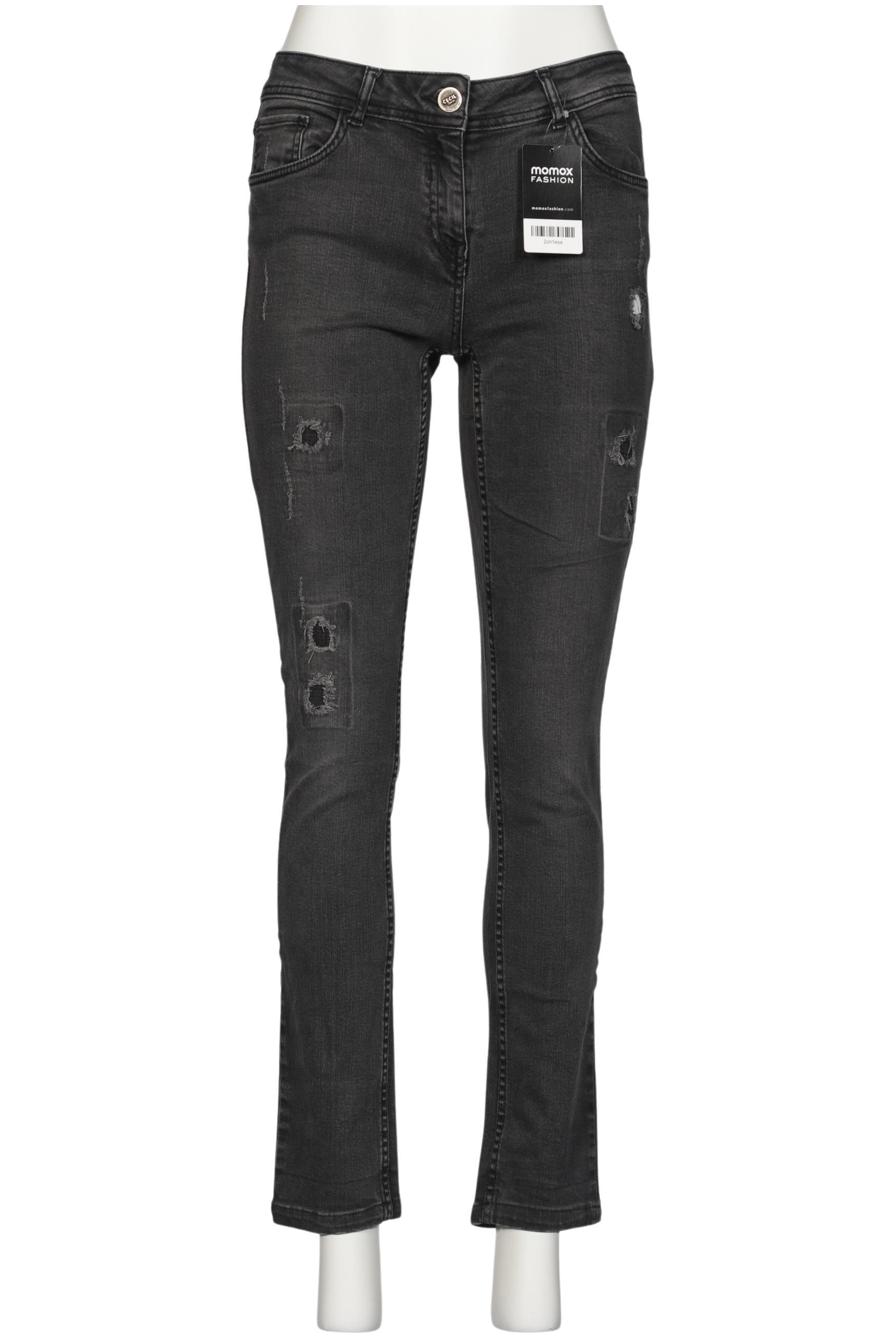 

Cecil Damen Jeans, grau, Gr. 29