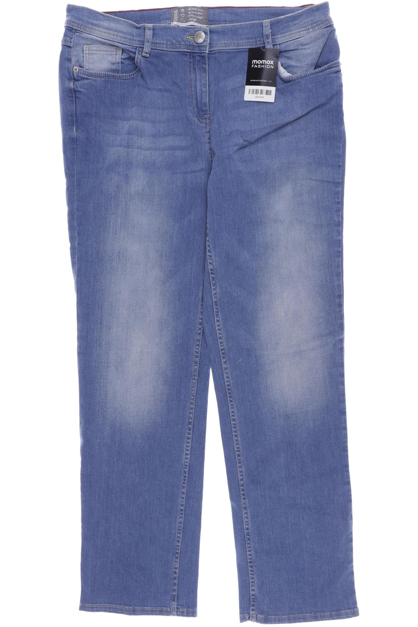 

CECIL Damen Jeans, blau