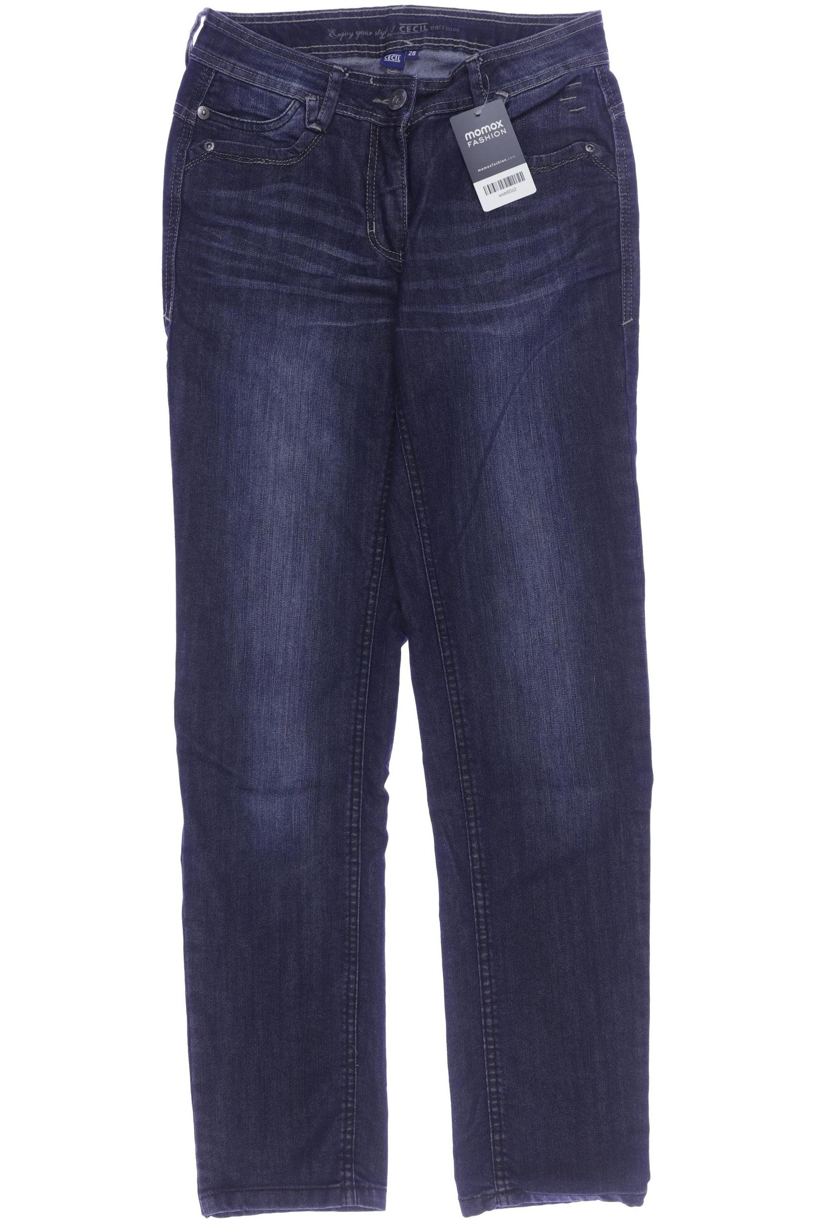 

Cecil Damen Jeans, marineblau, Gr. 28