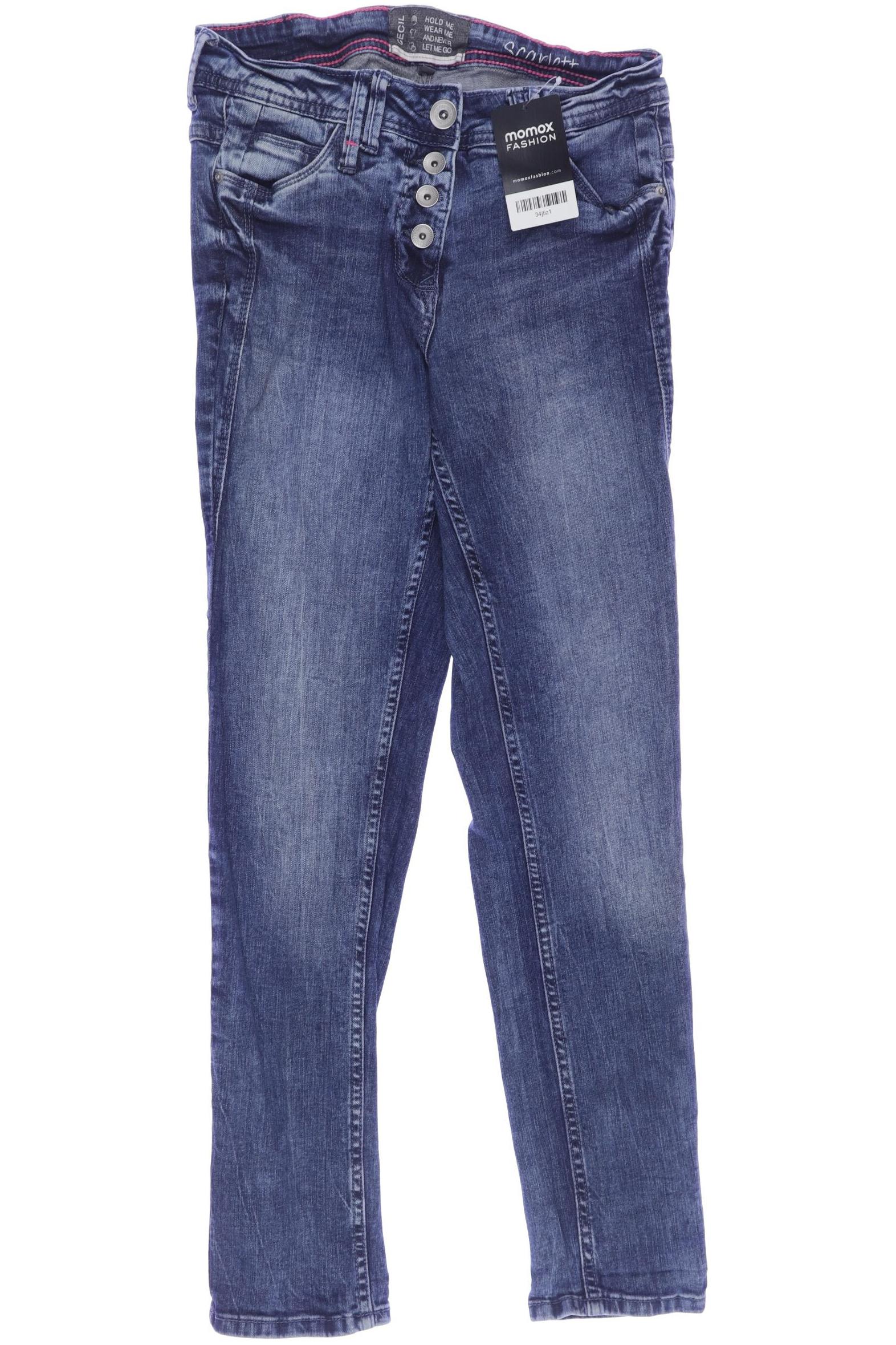 

Cecil Damen Jeans, blau, Gr. 27