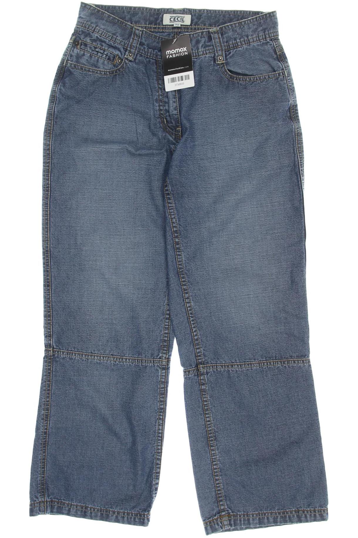 

CECIL Damen Jeans, blau