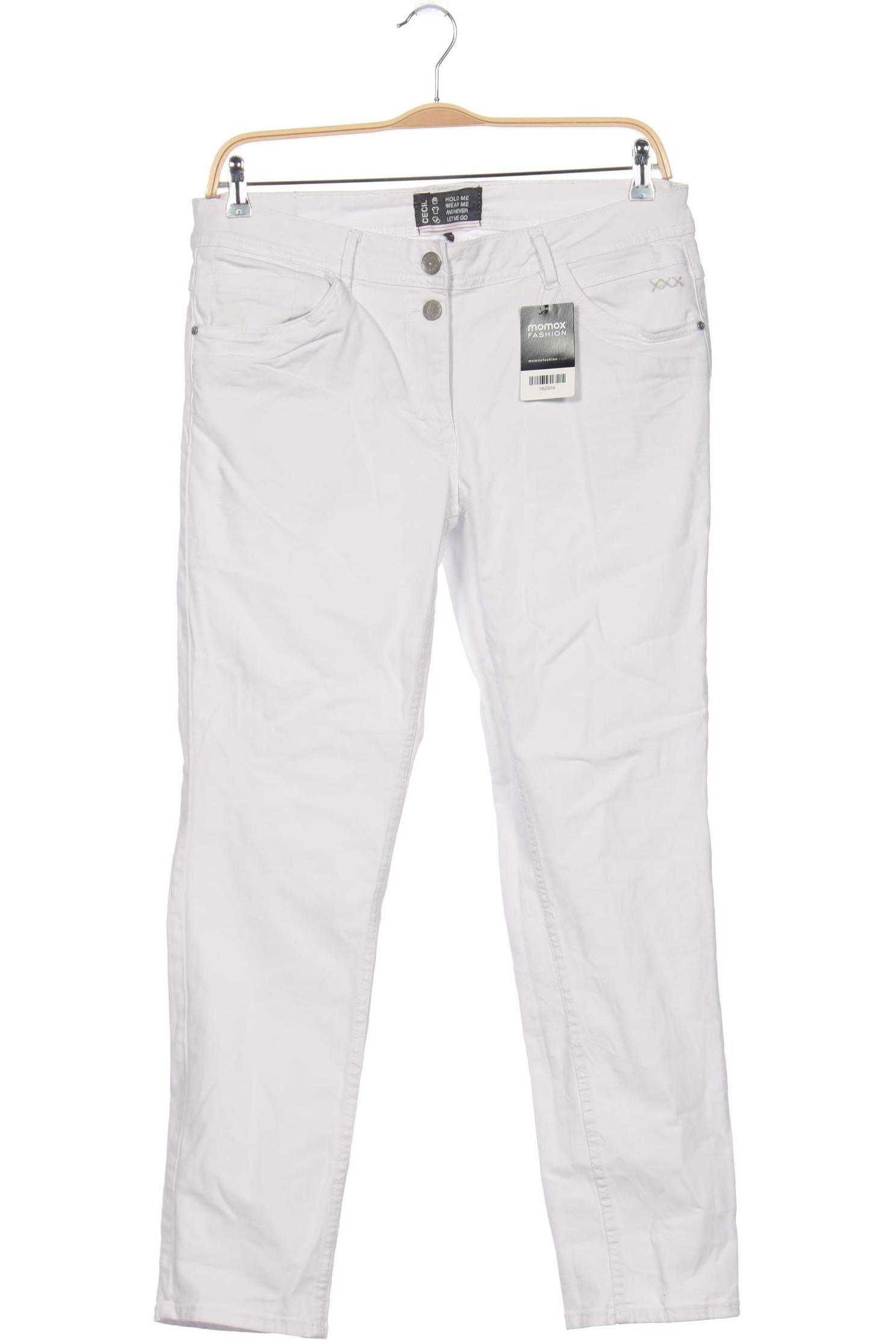 

Cecil Damen Jeans, weiß, Gr. 34
