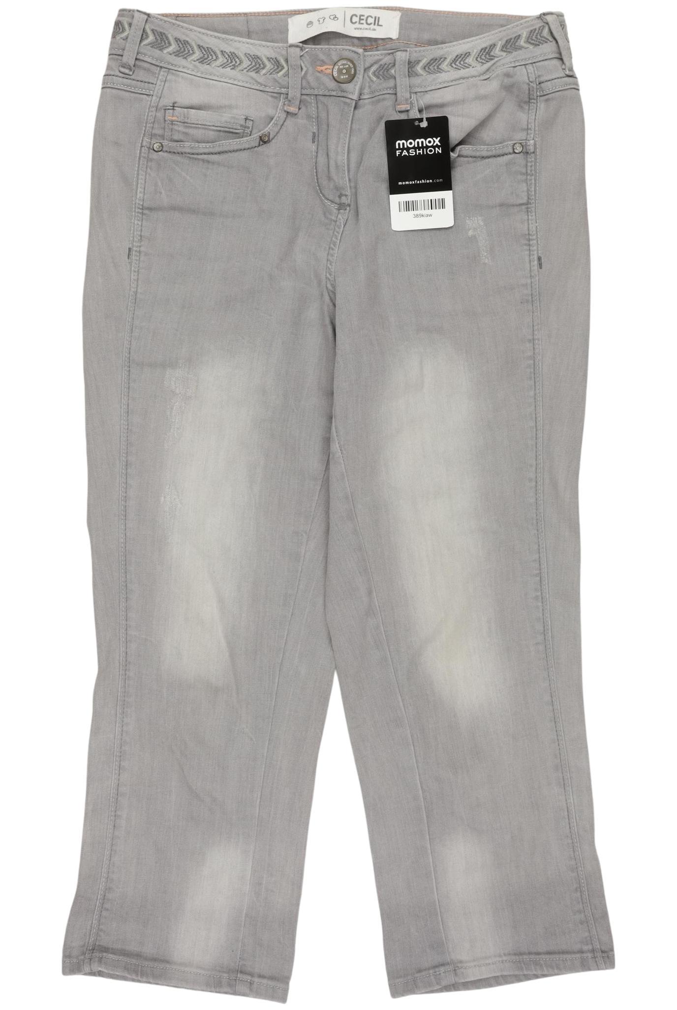 

Cecil Damen Jeans, grau, Gr. 27