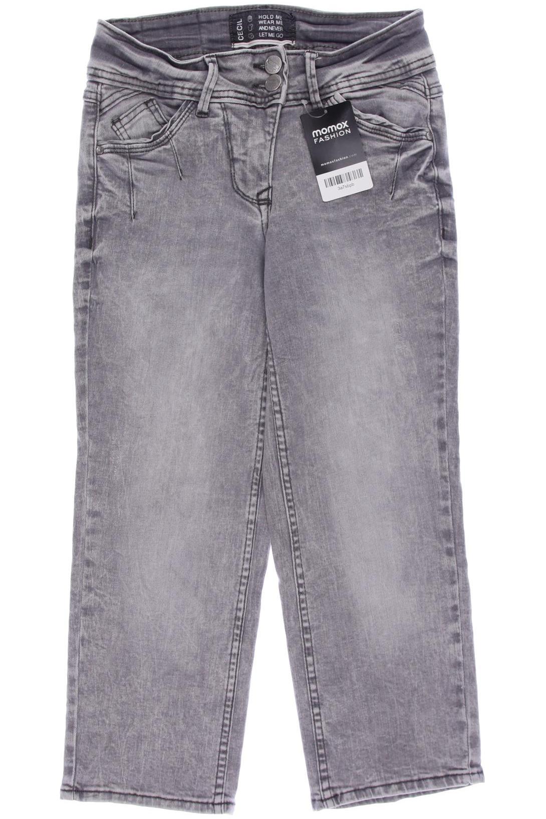 

Cecil Damen Jeans, grau, Gr. 26