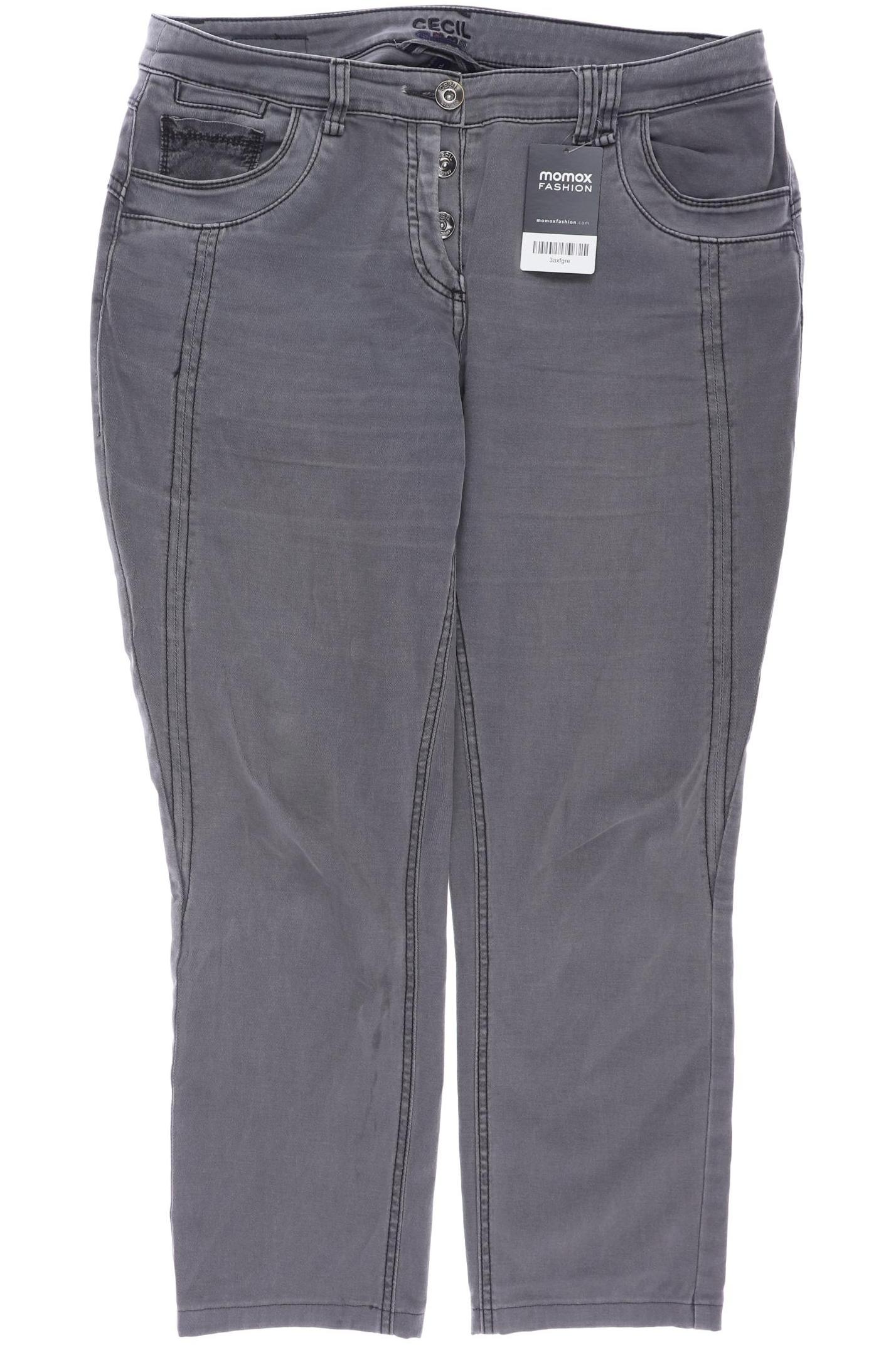 

CECIL Damen Jeans, grau
