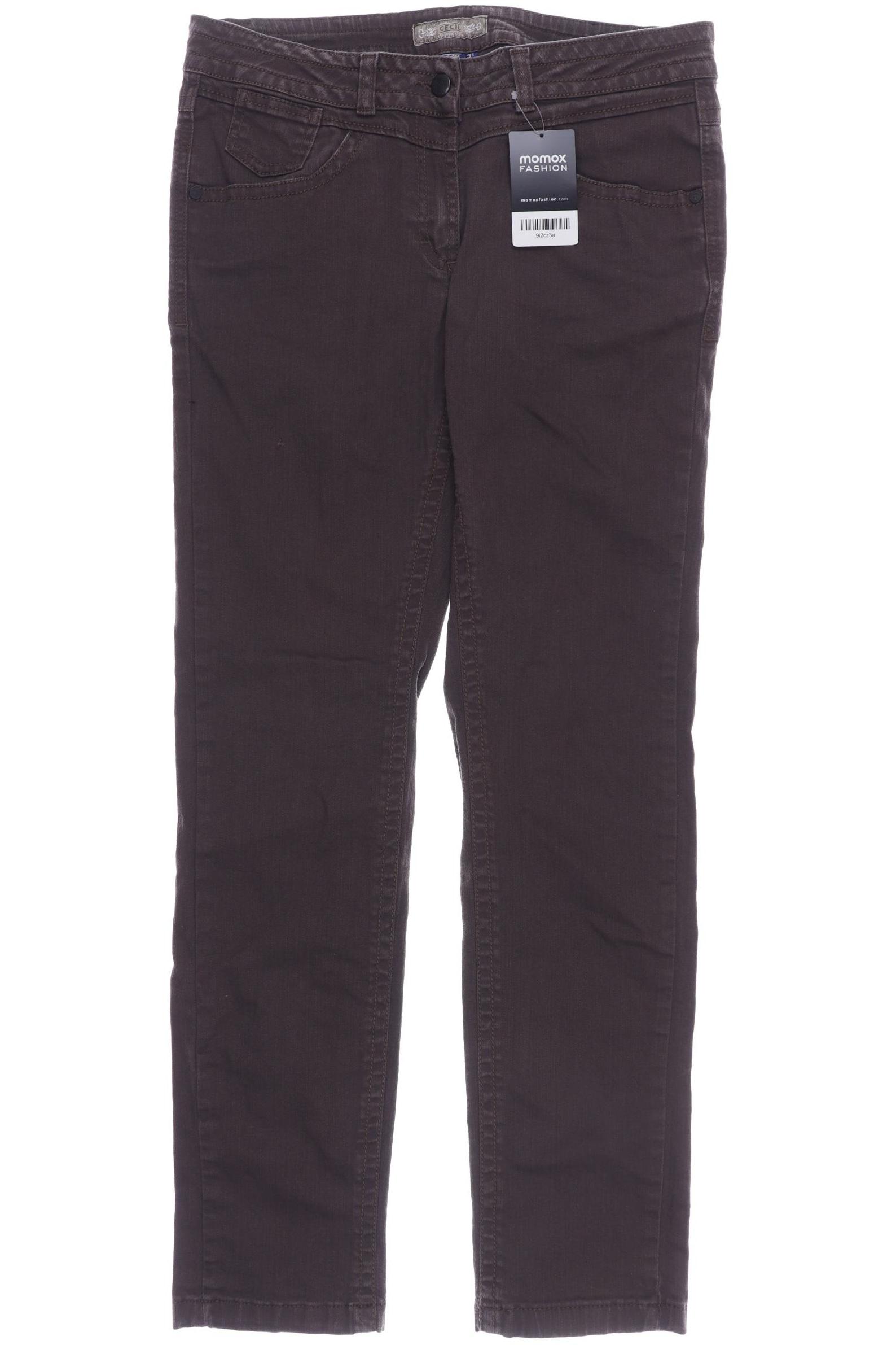 

CECIL Damen Jeans, braun