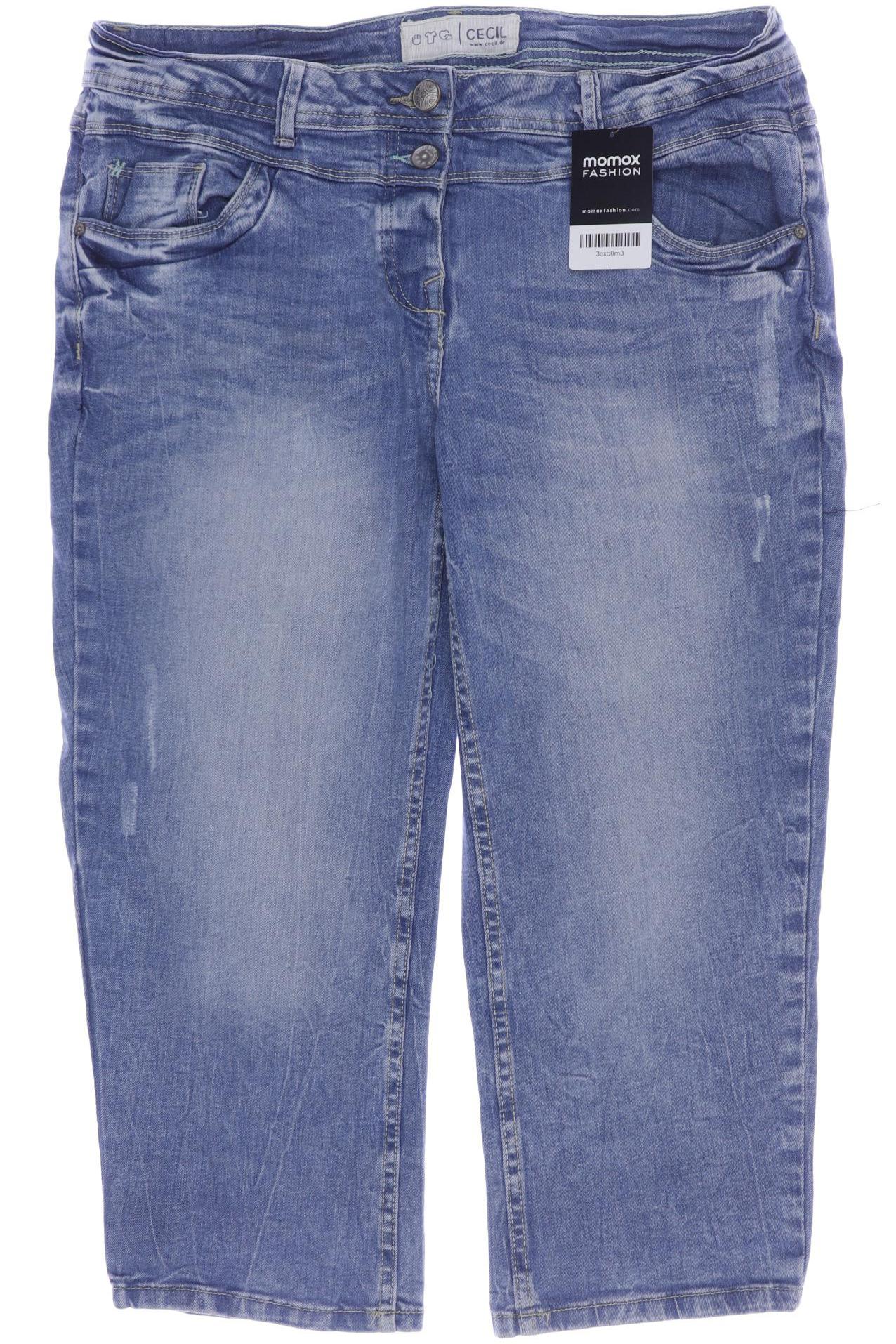 

CECIL Damen Jeans, blau