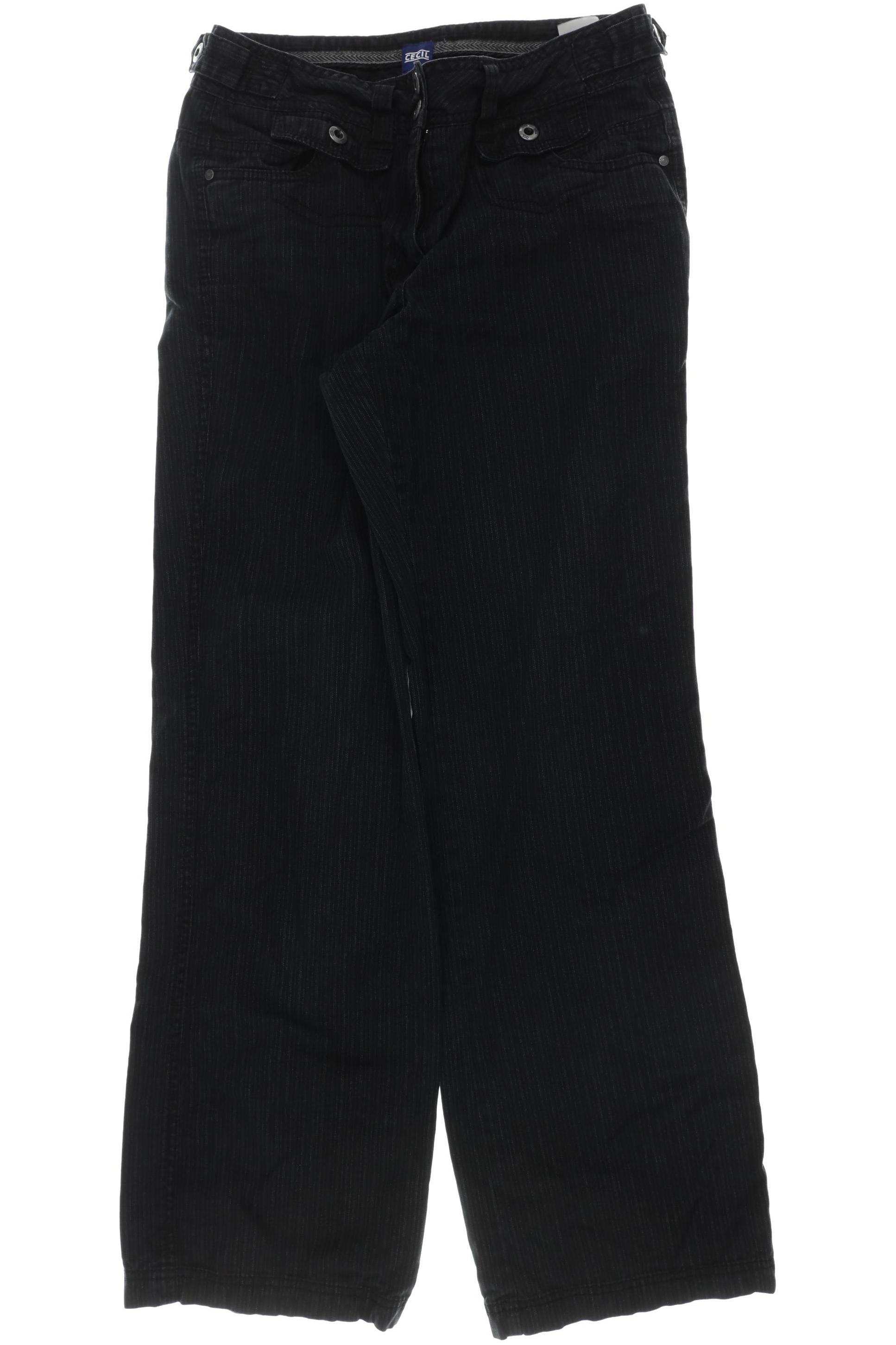 

Cecil Damen Jeans, schwarz, Gr. 28